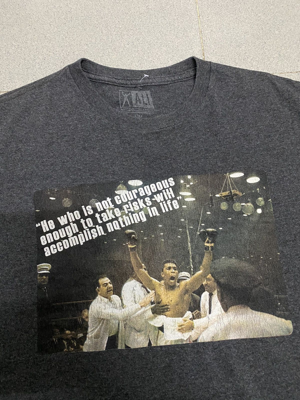 Vintage Offer‼️Vintage Muhammad Ali Boxer Grey Tee Size US M / EU 48-50 / 2 - 2 Thumbnail