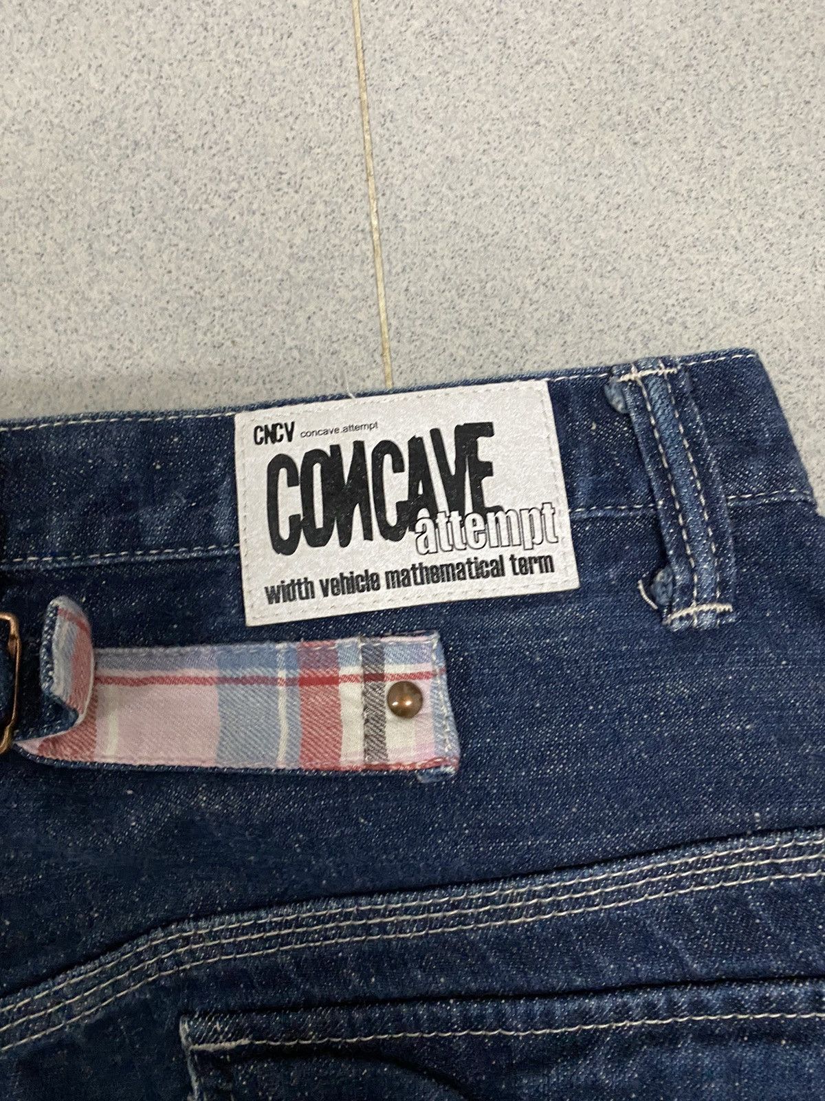 Japanese Brand × Vintage Vintage CNCV Concave Attempt Japanese Denim Jeans Size US 31 - 6 Thumbnail