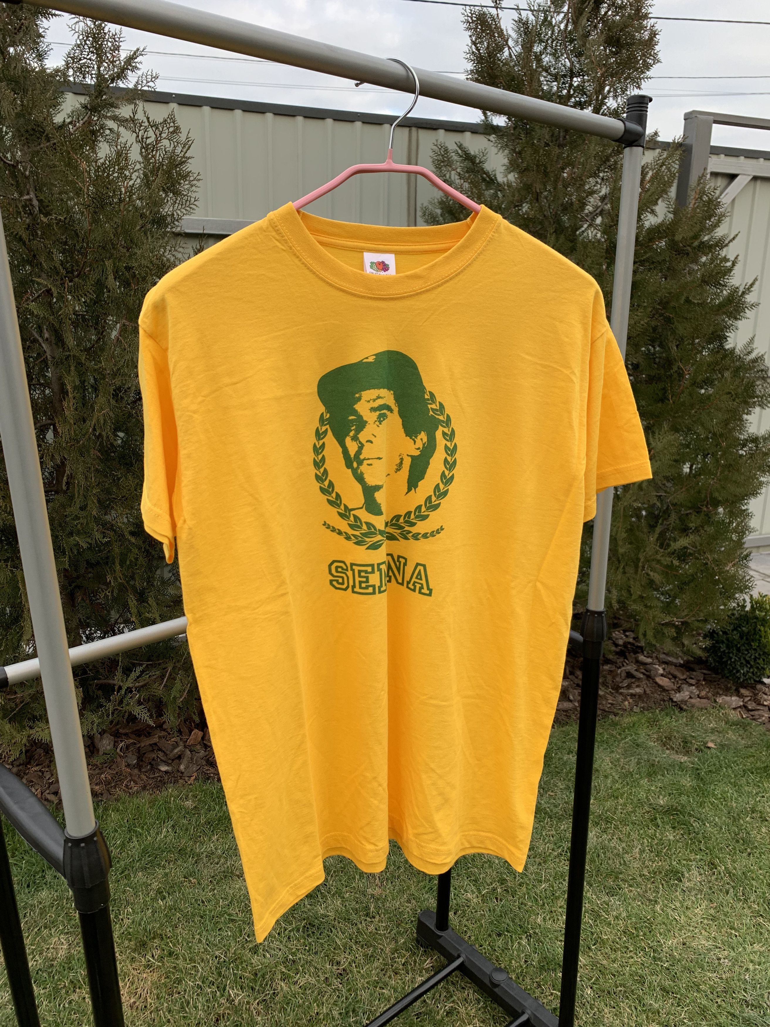 Formula 1 Vintage Ayrton Senna Racing T-shirt Size US L / EU 52-54 / 3 - 1 Thumbnail