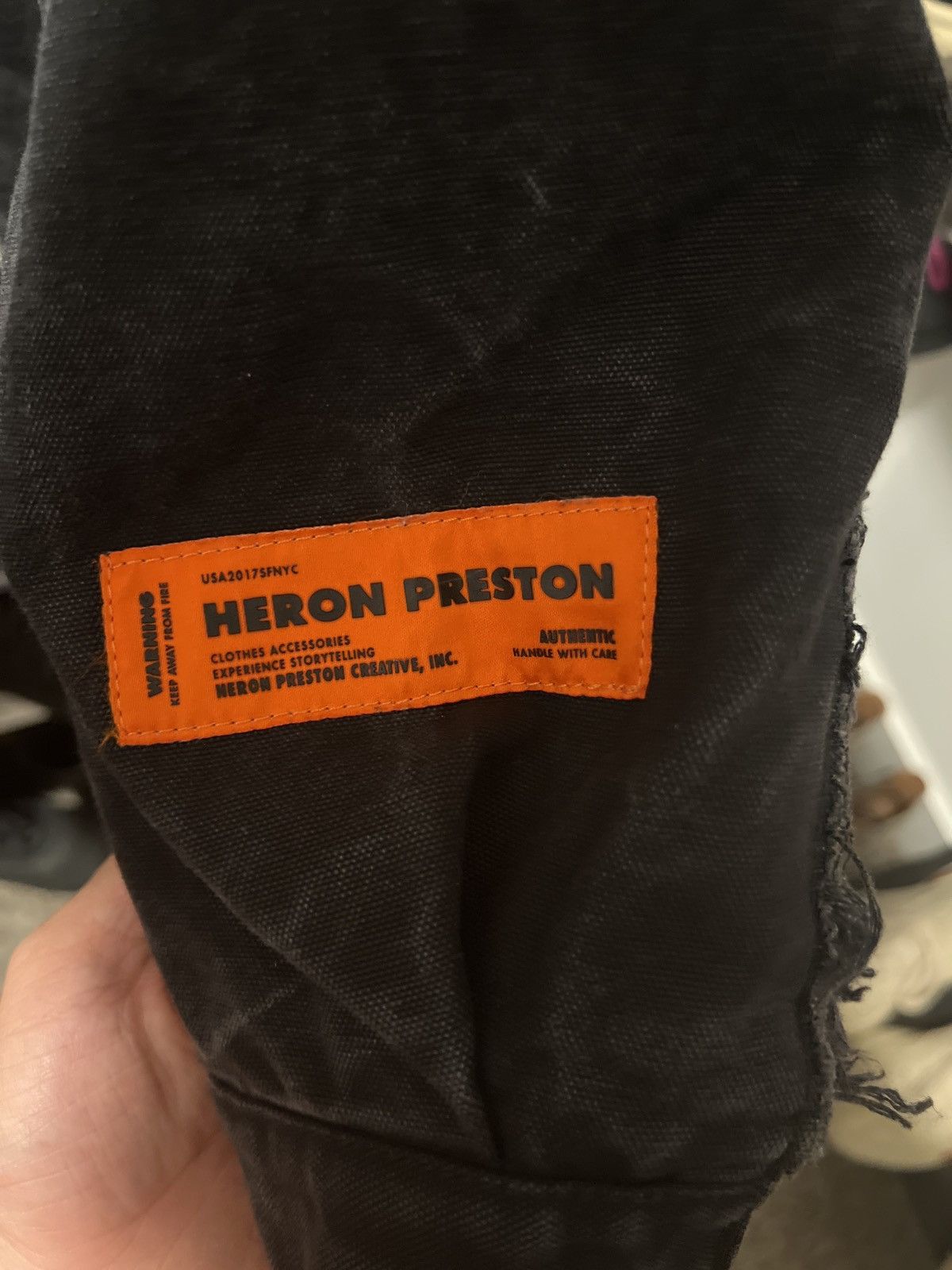 Heron Preston Heron Preston washed canvas work jacket Size US M / EU 48-50 / 2 - 3 Thumbnail