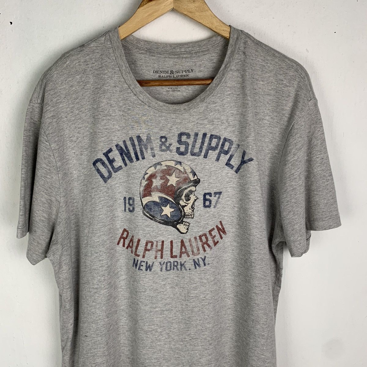 Denim & Supply Ralph Lauren × Ralph Lauren Denim & Supply Ralph Lauren NY Skull Tshirt Tee Size US L / EU 52-54 / 3 - 2 Thumbnail