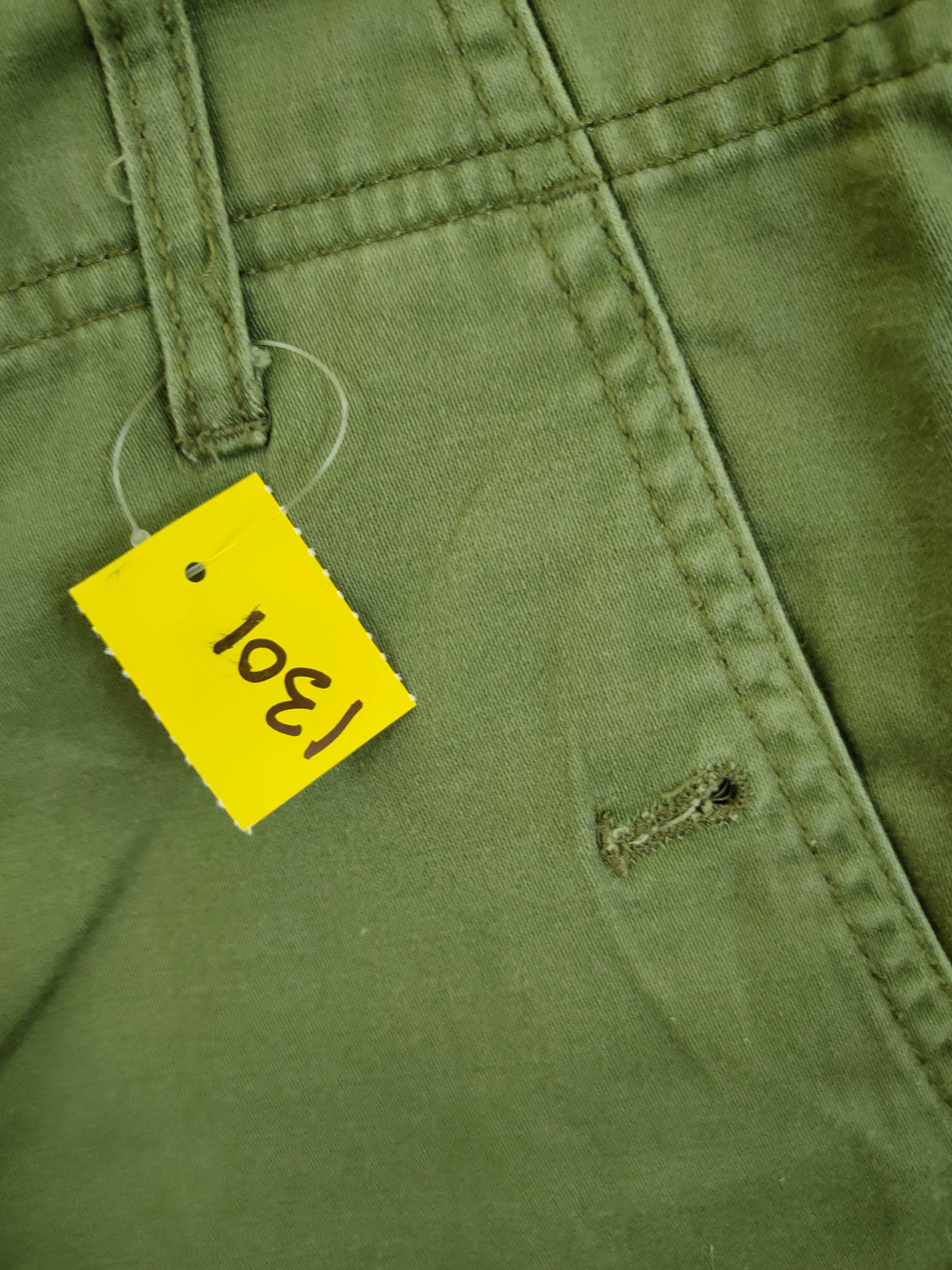 Japanese Brand DLL Japan green multipocket tactical cargo pants #1301 Size US 30 / EU 46 - 4 Thumbnail