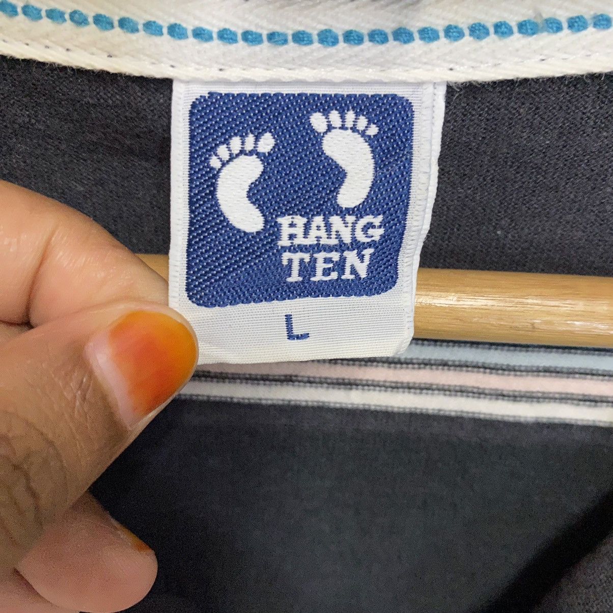 Hang Ten × Vintage Vintage 90s Hang Ten Crewneck Sweatshirt Size XL Size US XL / EU 56 / 4 - 8 Thumbnail