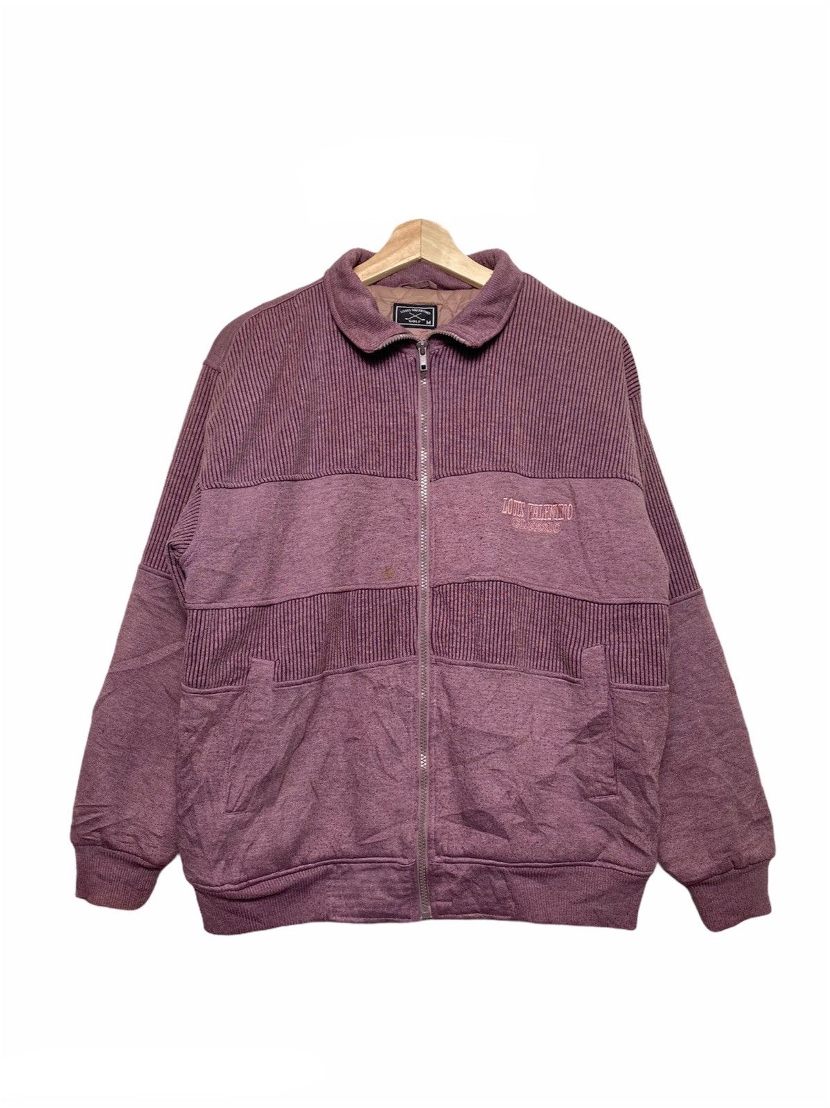 Japanese Brand Louis Valentino Fleece Jacket Size US M / EU 48-50 / 2 - 1 Thumbnail