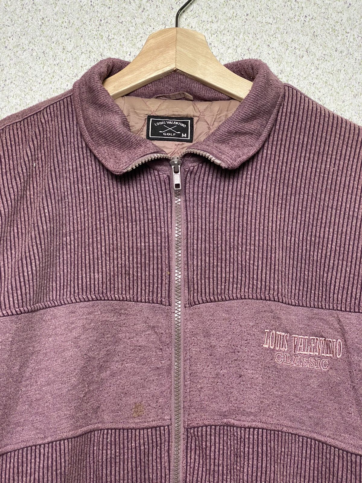 Japanese Brand Louis Valentino Fleece Jacket Size US M / EU 48-50 / 2 - 2 Thumbnail