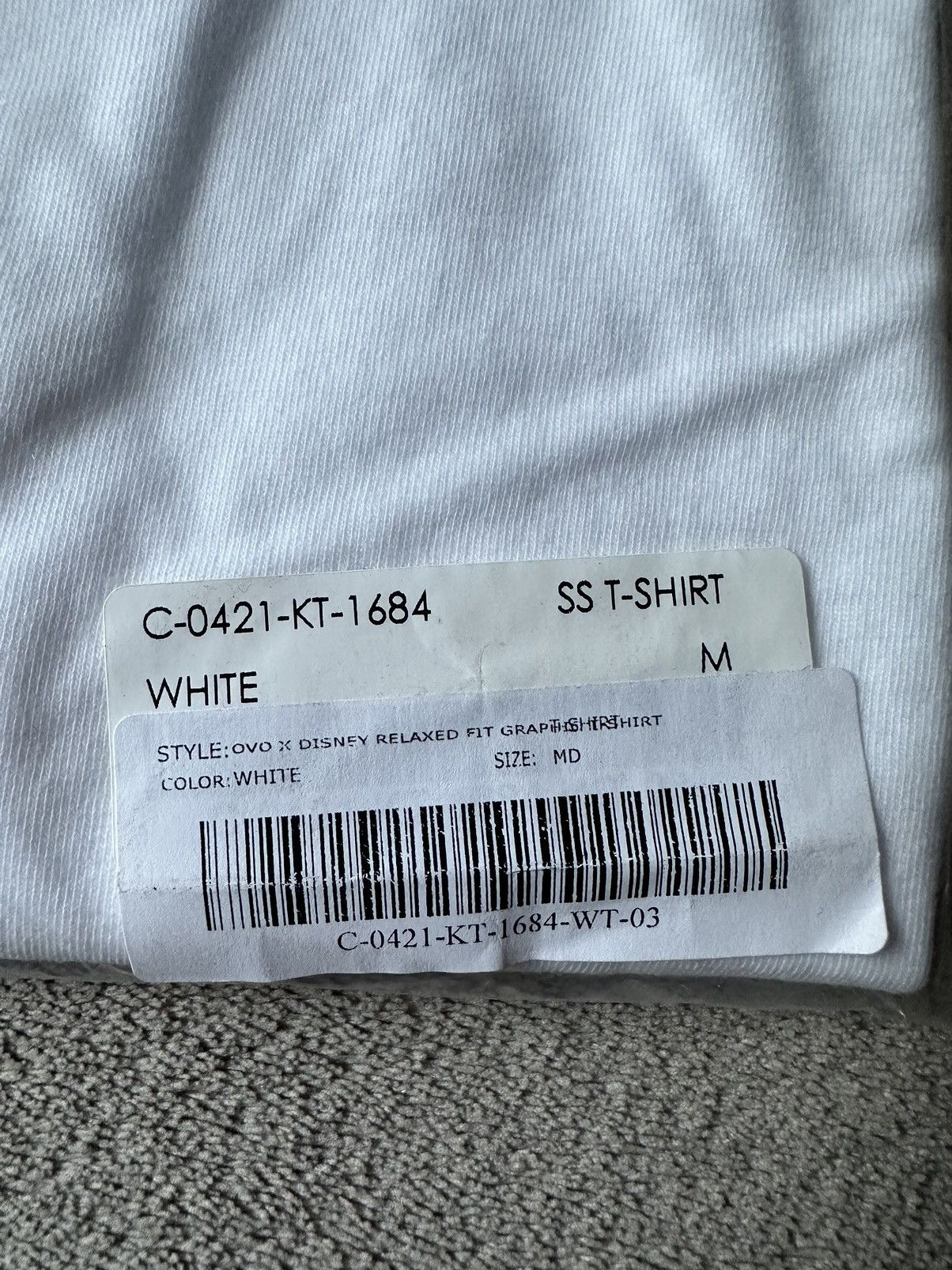 Disney × Mickey Mouse × October's Very Own OVO x DISNEY MICKEY MOUSE T-SHIRT BRAND NEW with tags rare Size US M / EU 48-50 / 2 - 5 Thumbnail