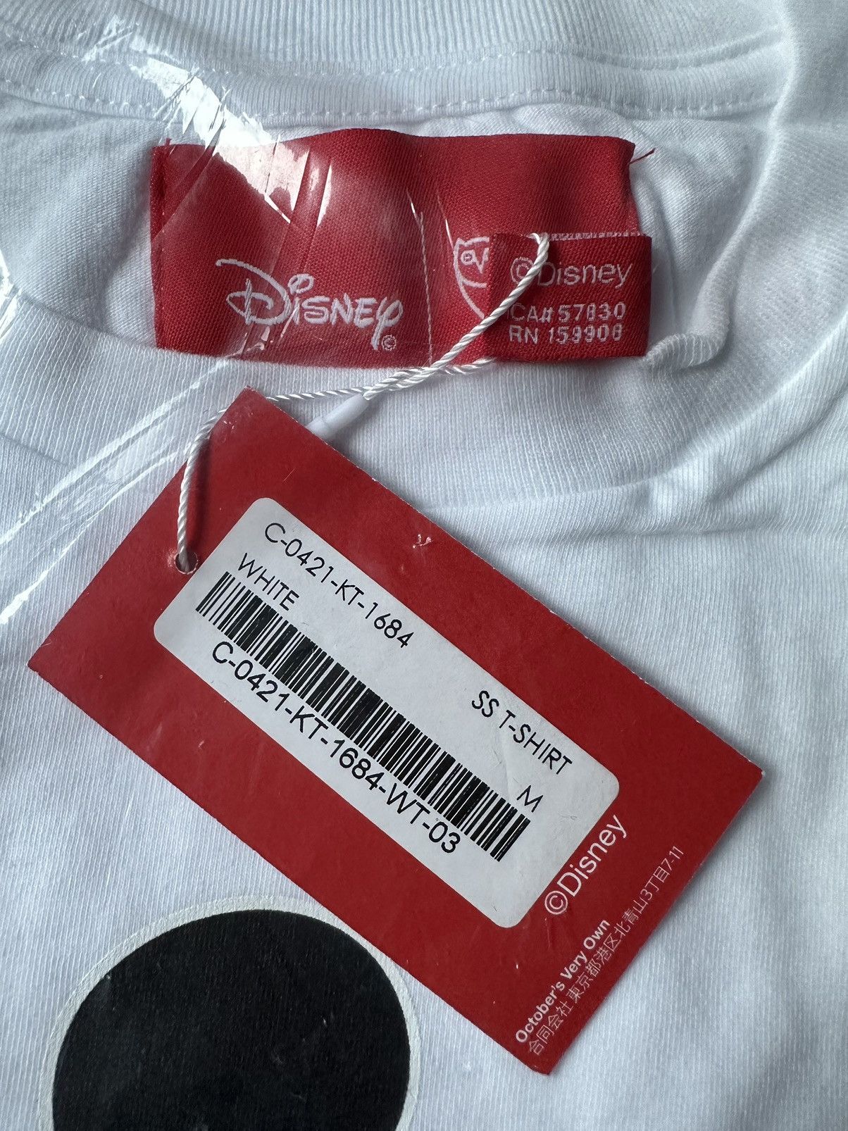 Disney × Mickey Mouse × October's Very Own OVO x DISNEY MICKEY MOUSE T-SHIRT BRAND NEW with tags rare Size US M / EU 48-50 / 2 - 7 Thumbnail