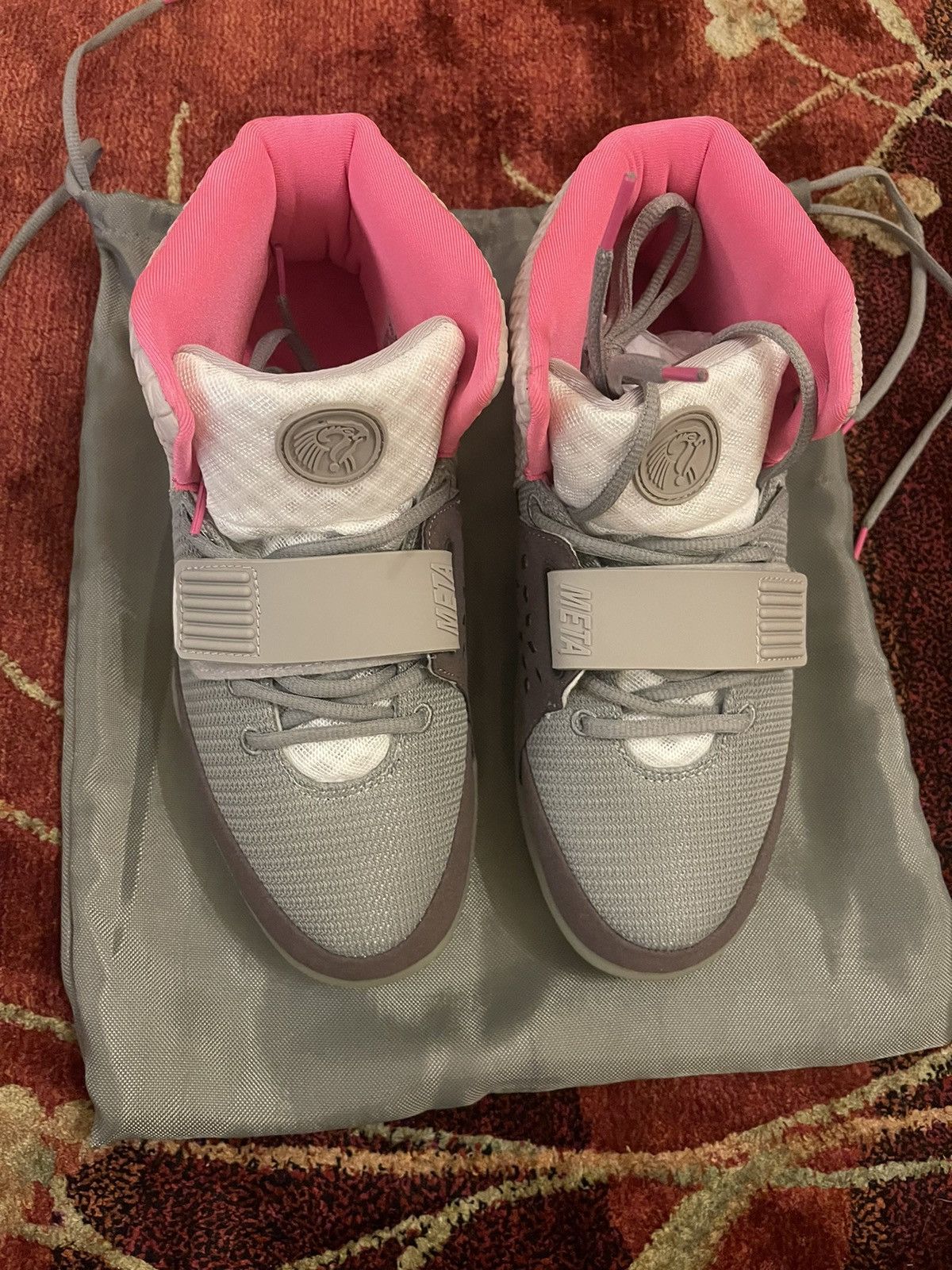 Meta Father Co Meta October Pink Air Yeezy 2 Bootleg Size 10 | Grailed