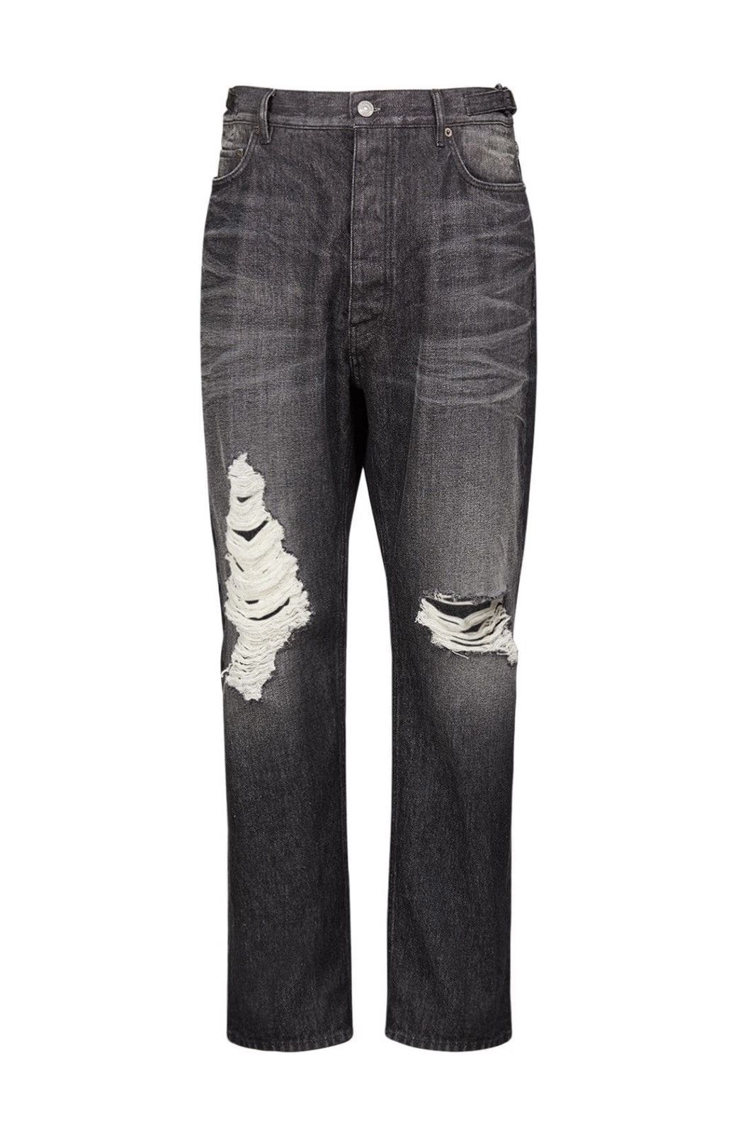 Balenciaga RELAXED FIT RIPS JEANS S Size US 31 - 3 Thumbnail
