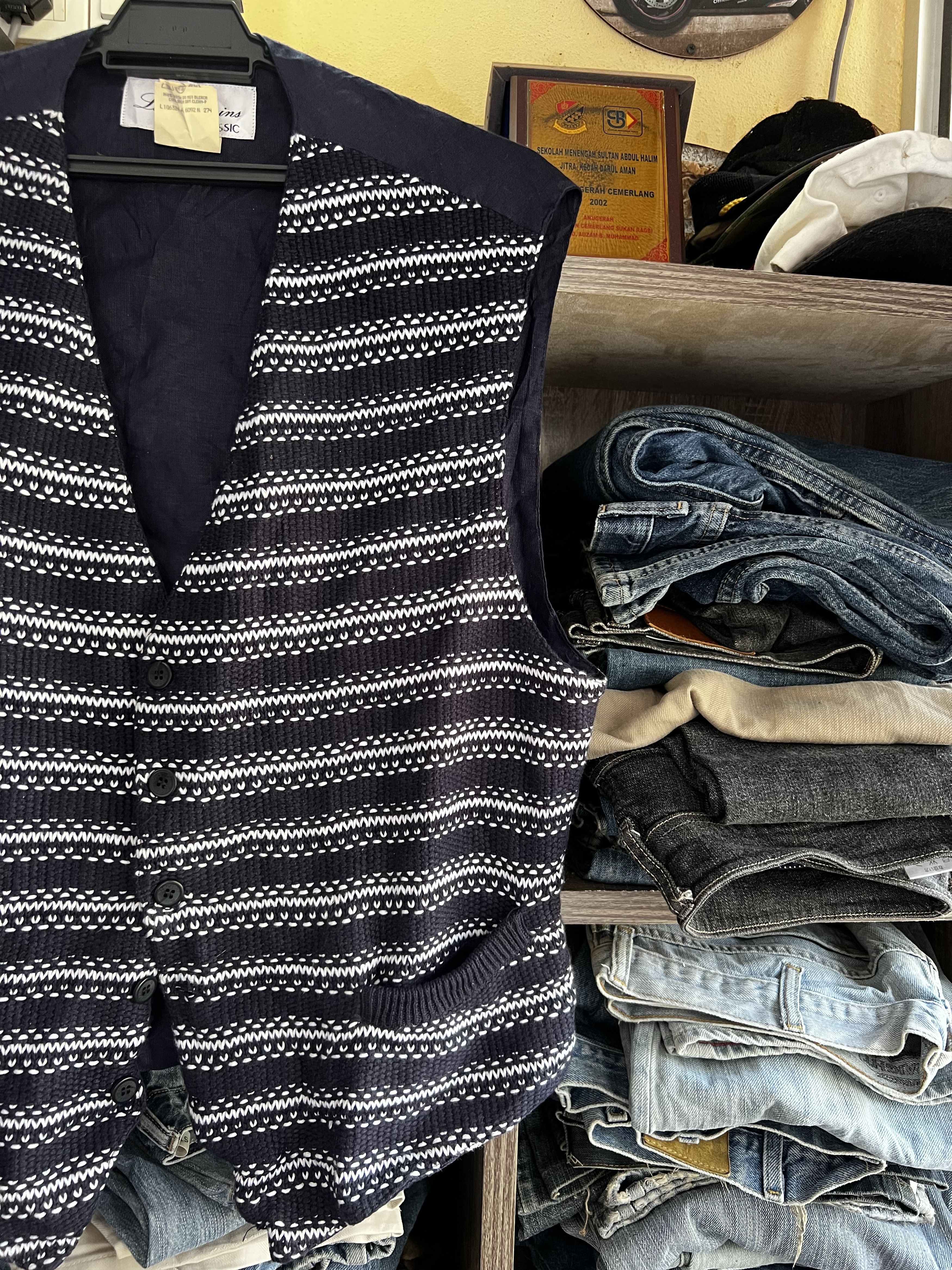 Les Copains 🔥Vintage Stripe Les Copains Knit Vest Size US M / EU 48-50 / 2 - 3 Thumbnail