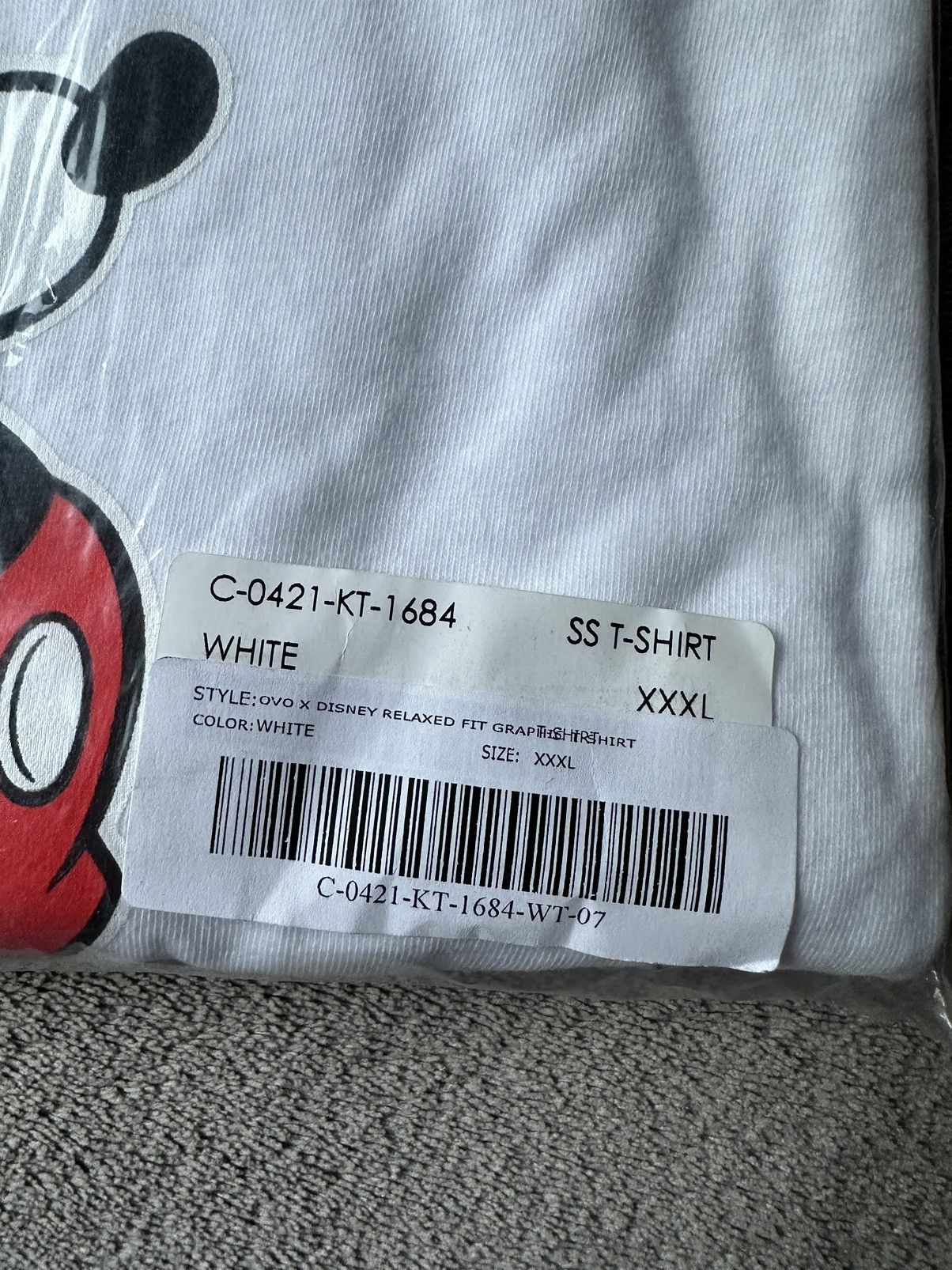 Disney × Mickey Mouse × October's Very Own *SIZE 3XL* OVO x DISNEY MICKEY MOUSE T-SHIRT NEW with tags Size US XXL / EU 58 / 5 - 5 Thumbnail