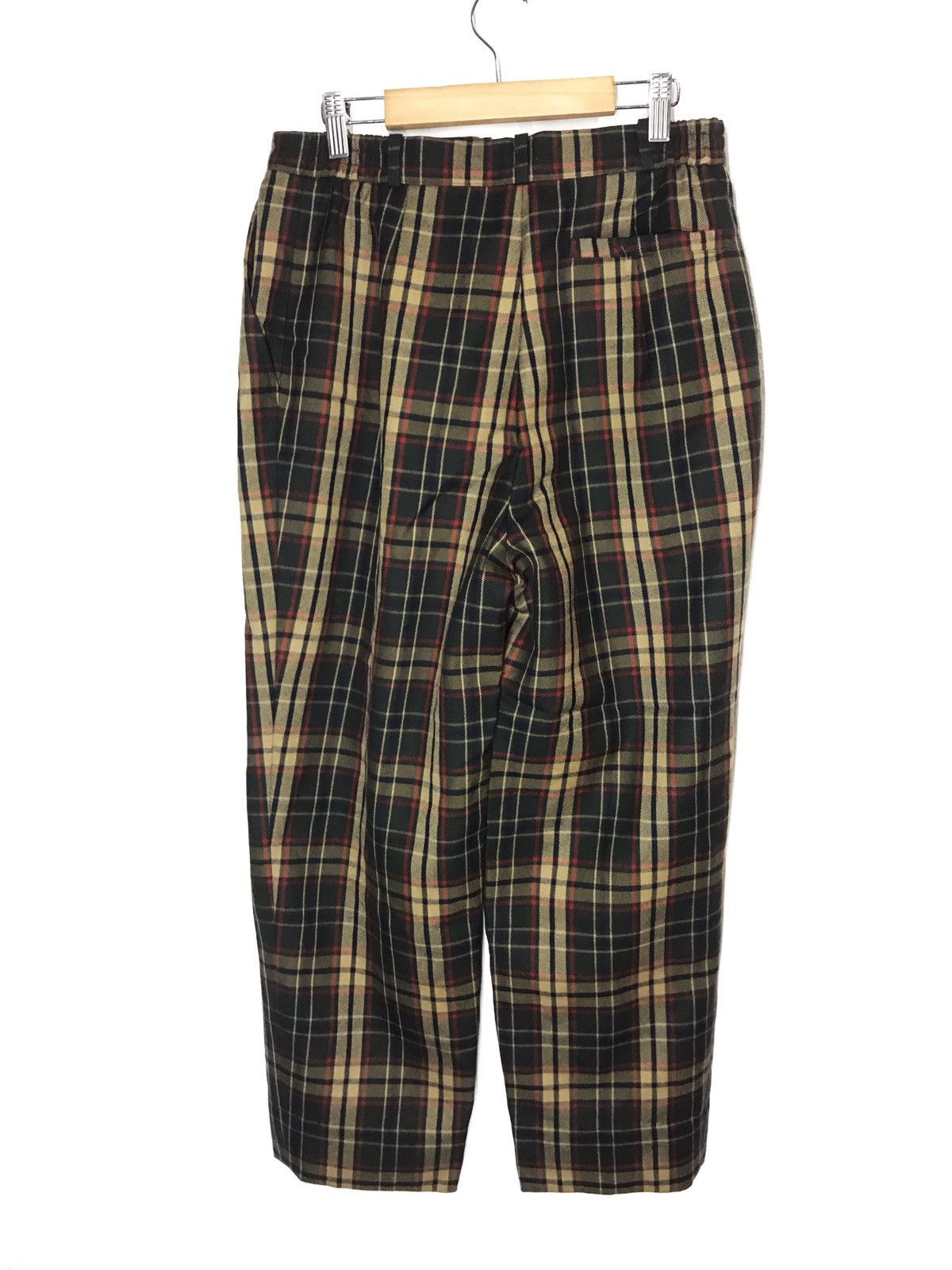 DAKS × Vintage Vintage Daks London Checkered Casual Pants Size US 29 - 2 Thumbnail
