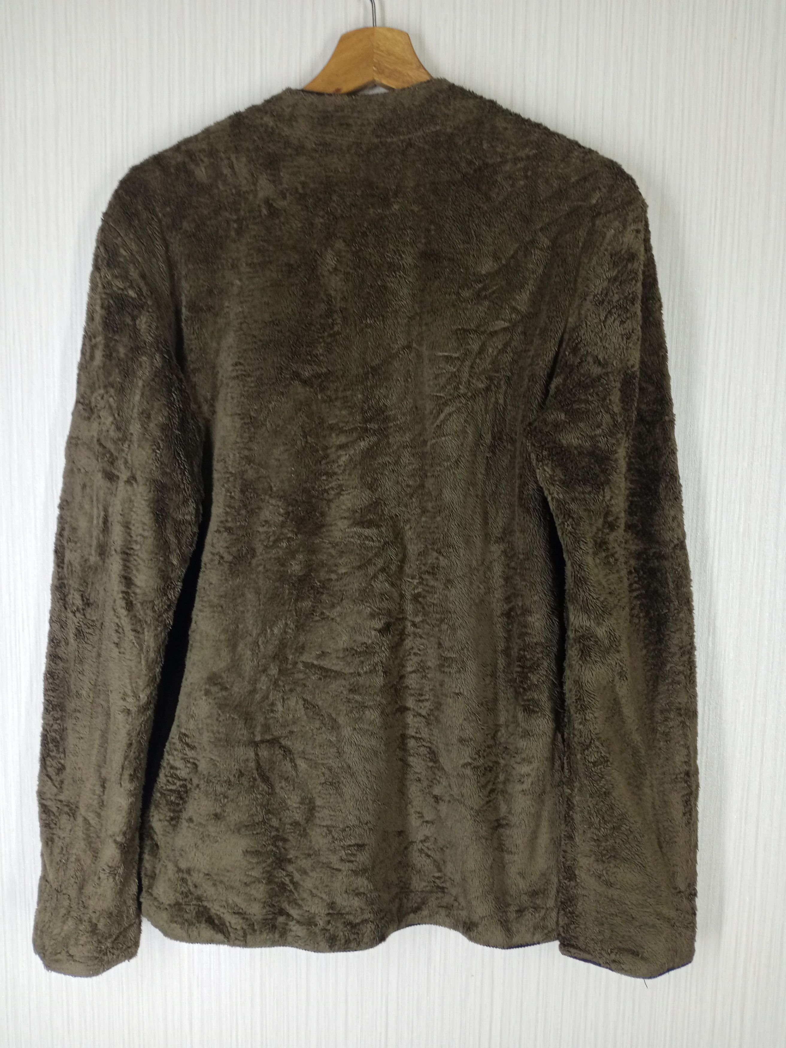 Japanese Brand Rare Journal Standard Sherpa Fleece Cardigan Size US L / EU 52-54 / 3 - 2 Thumbnail