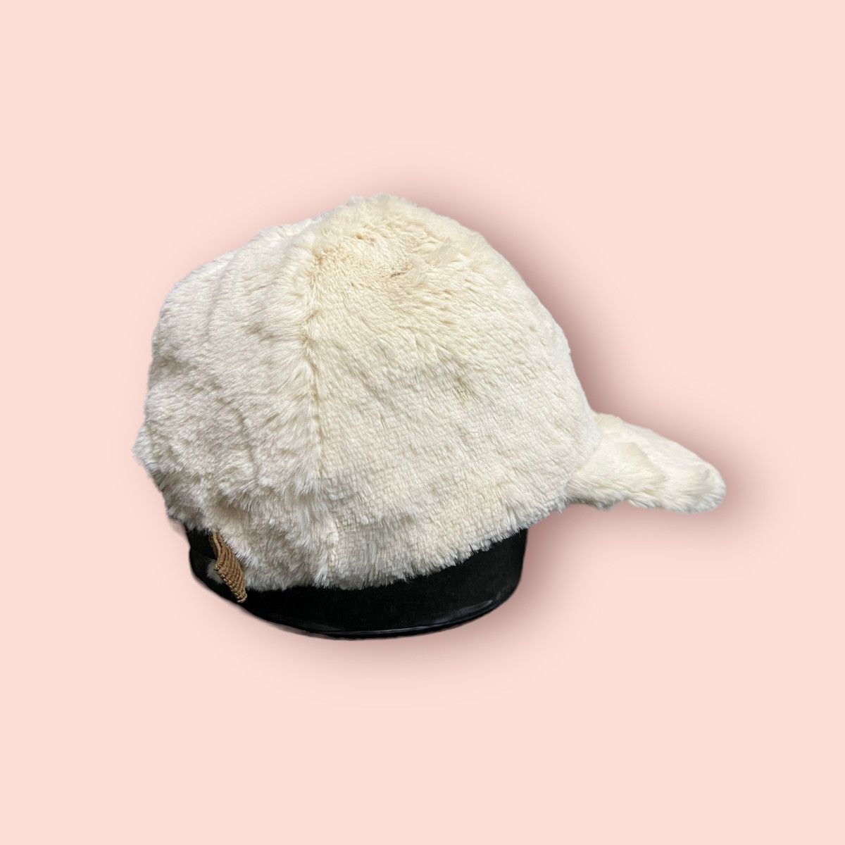 Japanese Brand HALLO SUPPLY FLUFFY FAUX FUR CORDUROY STRAPBACK CAP Size ONE SIZE - 13 Thumbnail