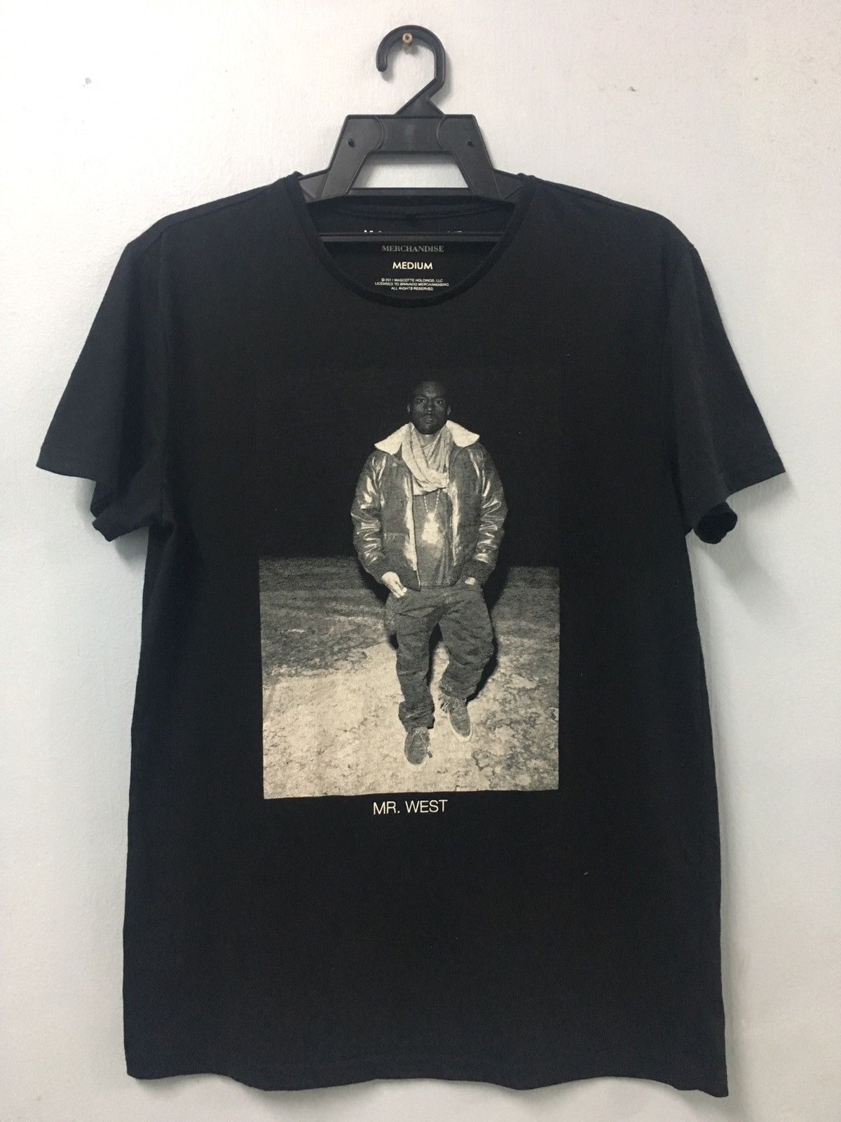 Kanye West × Rap Tees × Vintage Vtg Rapper Kanye West Merchandise 2011 t-shirt Size US M / EU 48-50 / 2 - 1 Thumbnail