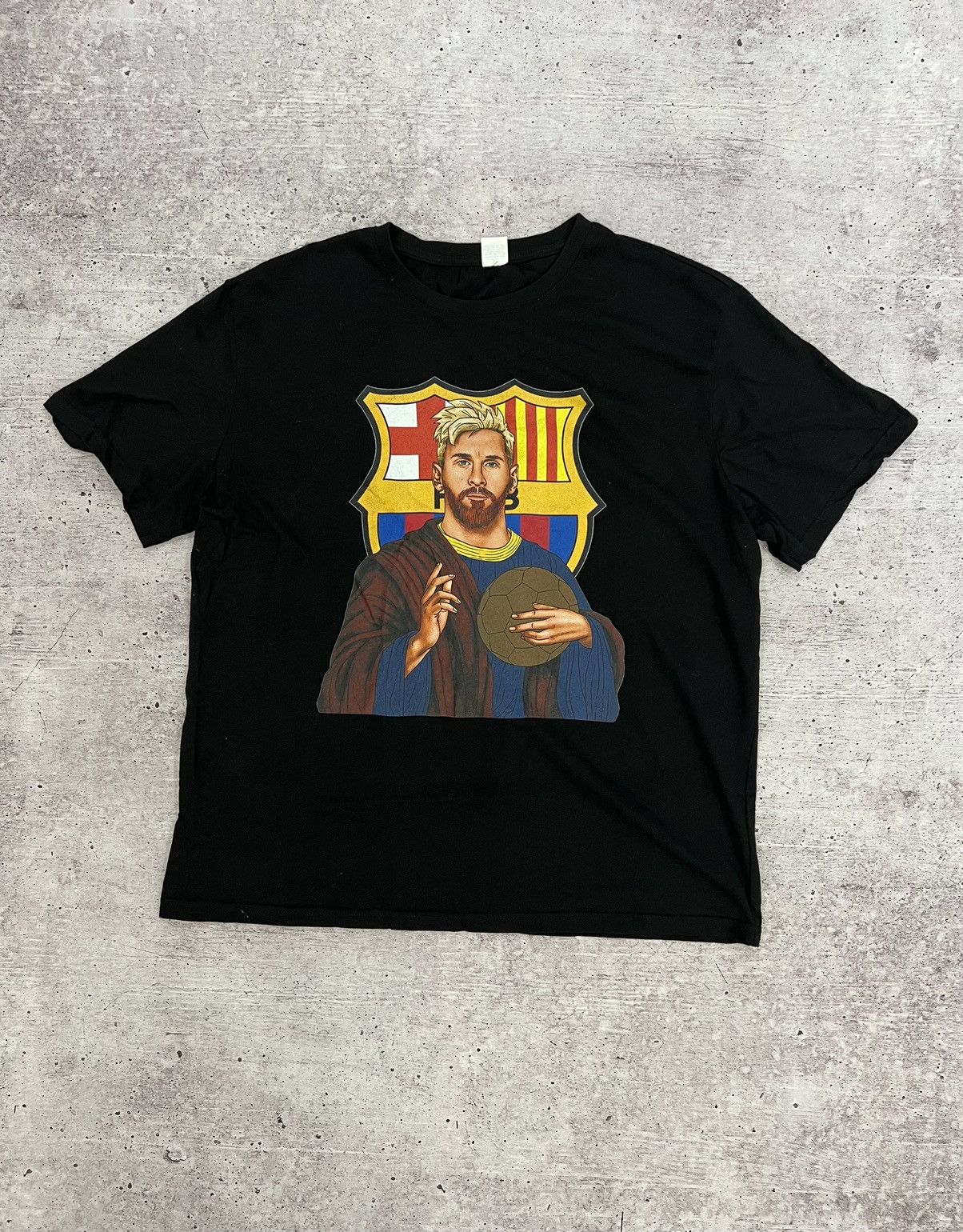Other 🩸RARE🩸Messi Barcelona King Y2K T Shirt Size US M / EU 48-50 / 2 - 1 Thumbnail