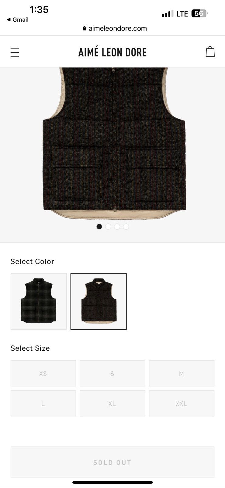 Aime Leon Dore Filled Heritage Vest - L Size US L / EU 52-54 / 3 - 9 Thumbnail