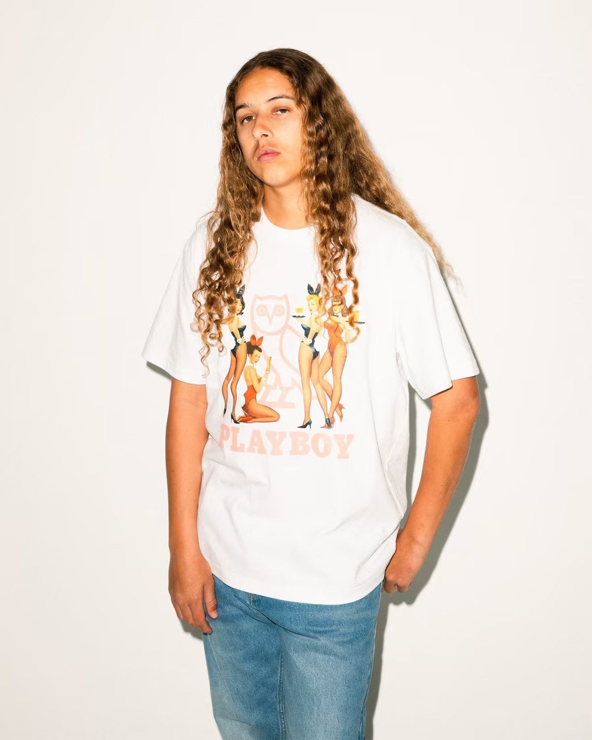 Drake × October's Very Own × Playboy *RARE* OVO x PLAYBOY BUNNY T-SHIRT TEE BRAND NEW with tags Size US M / EU 48-50 / 2 - 7 Thumbnail