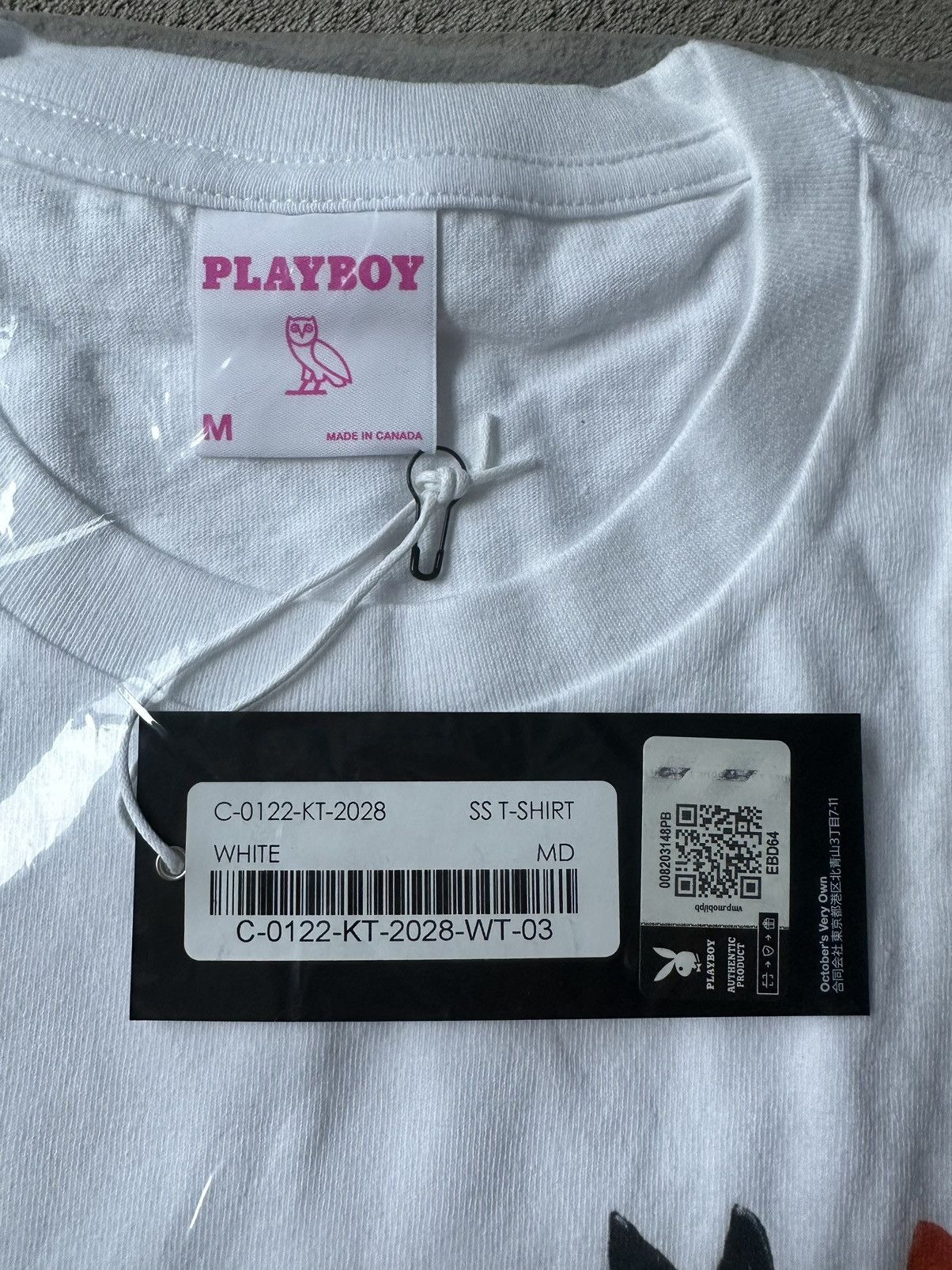 Drake × October's Very Own × Playboy *RARE* OVO x PLAYBOY BUNNY T-SHIRT TEE BRAND NEW with tags Size US M / EU 48-50 / 2 - 4 Thumbnail