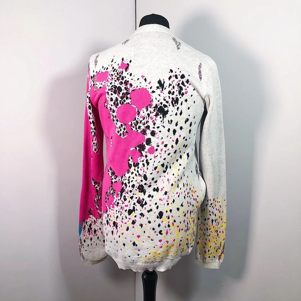 Maison MIHARA YASUHIRO Maison Miharayasuhiro - Paint Splattered Effect Cardigan Size US S / EU 44-46 / 1 - 10 Thumbnail