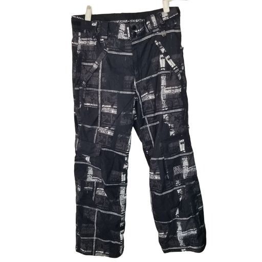 Ride Snowboards M All Over Print Lined Snowboard Pants