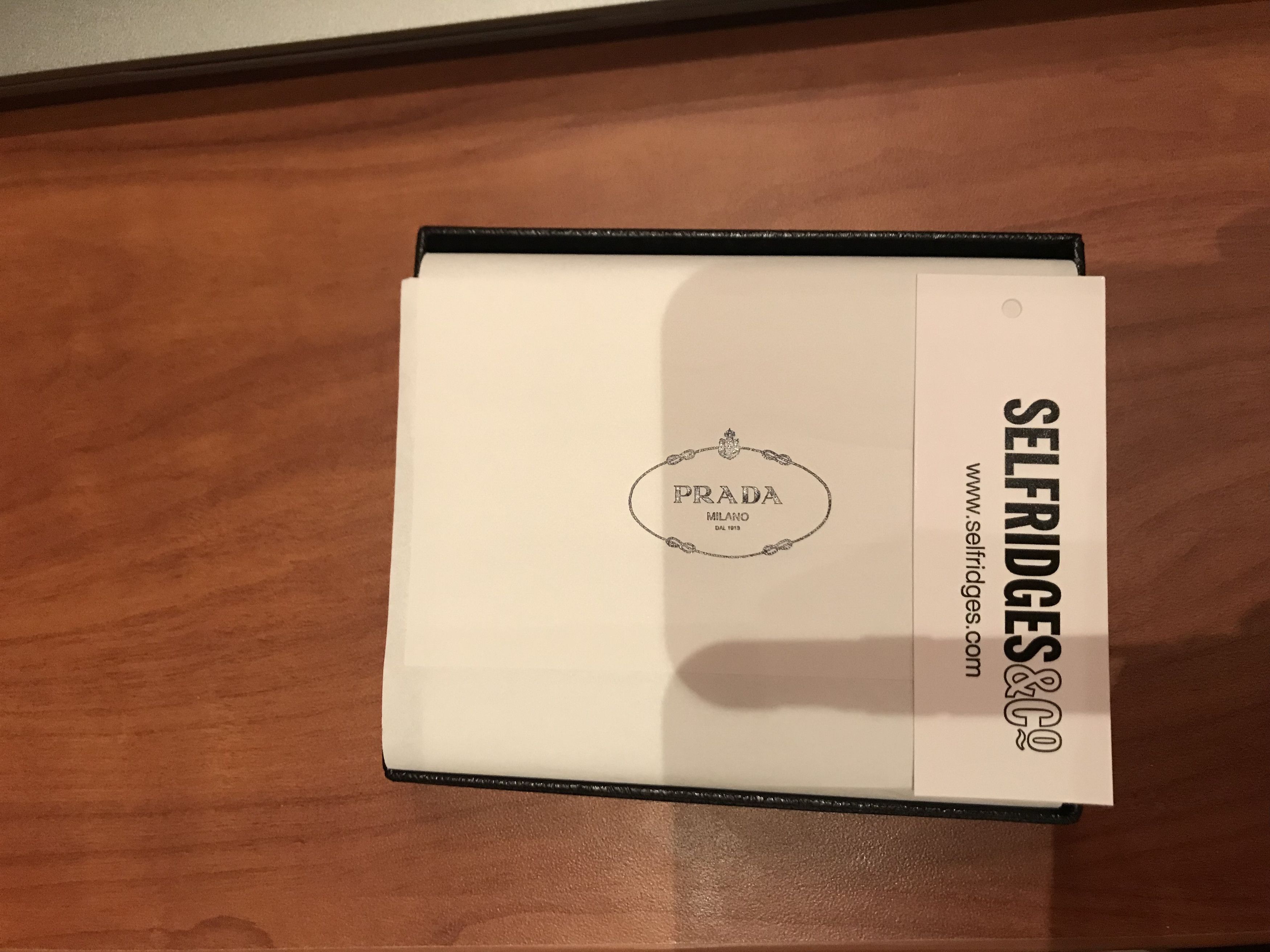 Prada Saffiano Leather Card Holder BNWT Size ONE SIZE - 14 Thumbnail
