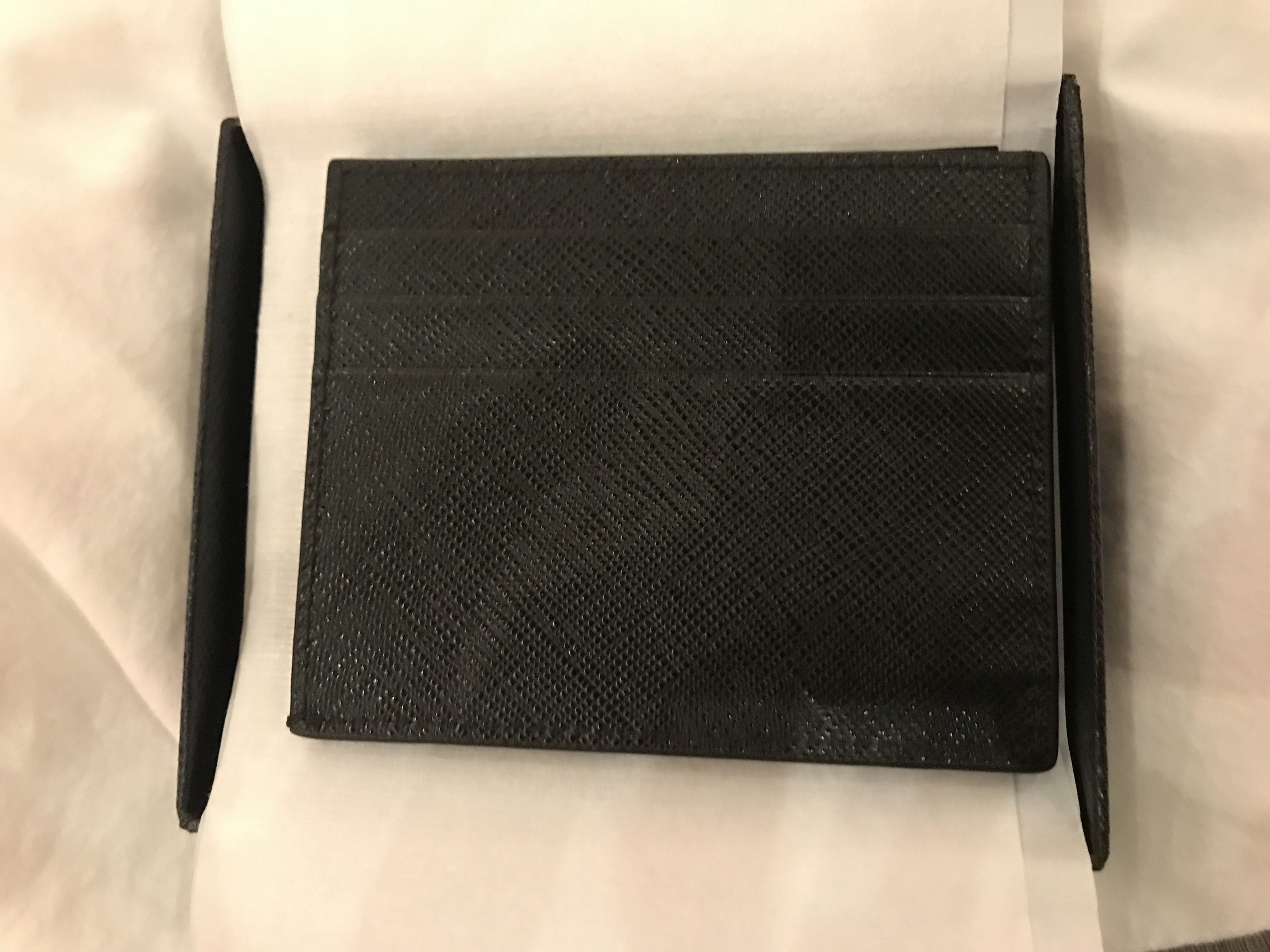 Prada Saffiano Leather Card Holder BNWT Size ONE SIZE - 15 Thumbnail