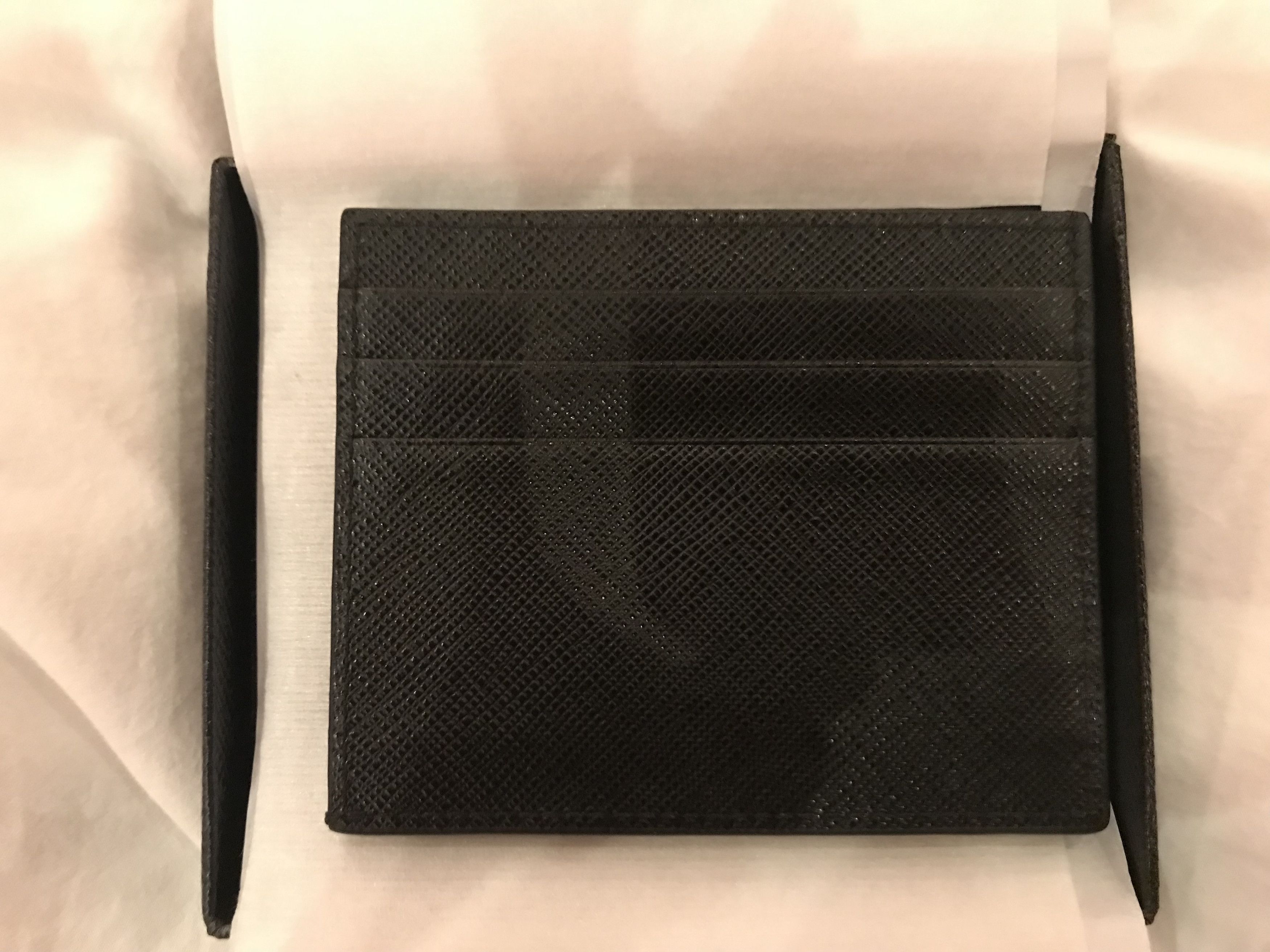 Prada Saffiano Leather Card Holder BNWT Size ONE SIZE - 16 Thumbnail