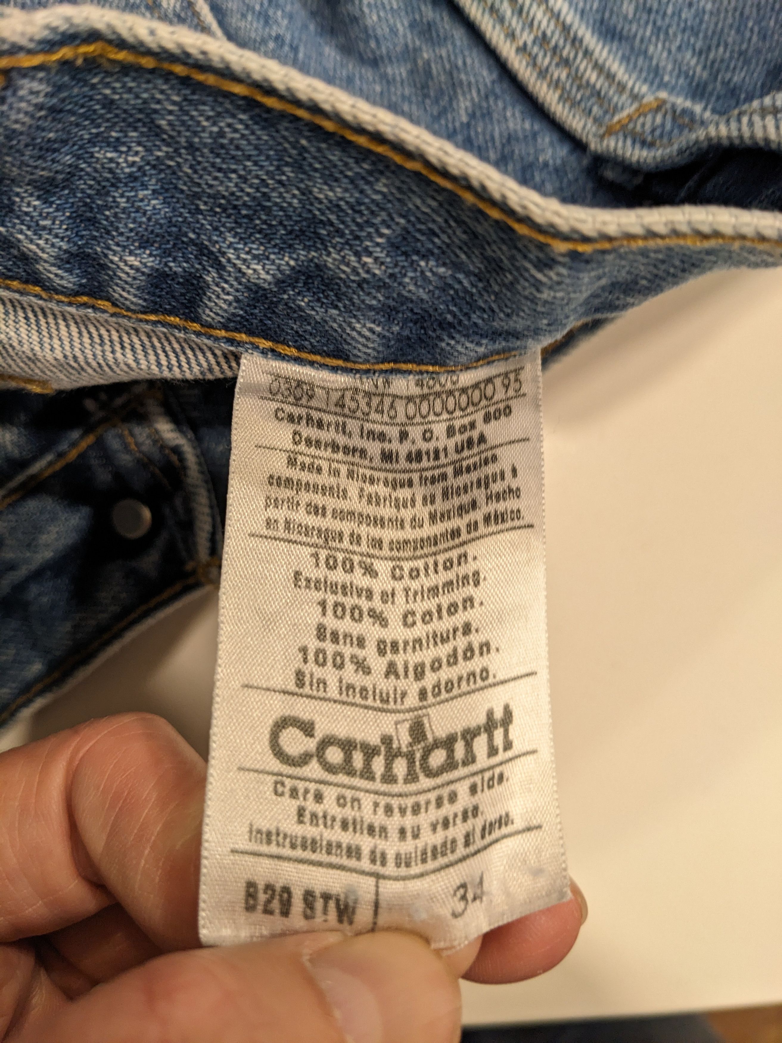 Carhartt × Vintage Vintage Carhartt Jorts Size US 35 - 3 Thumbnail