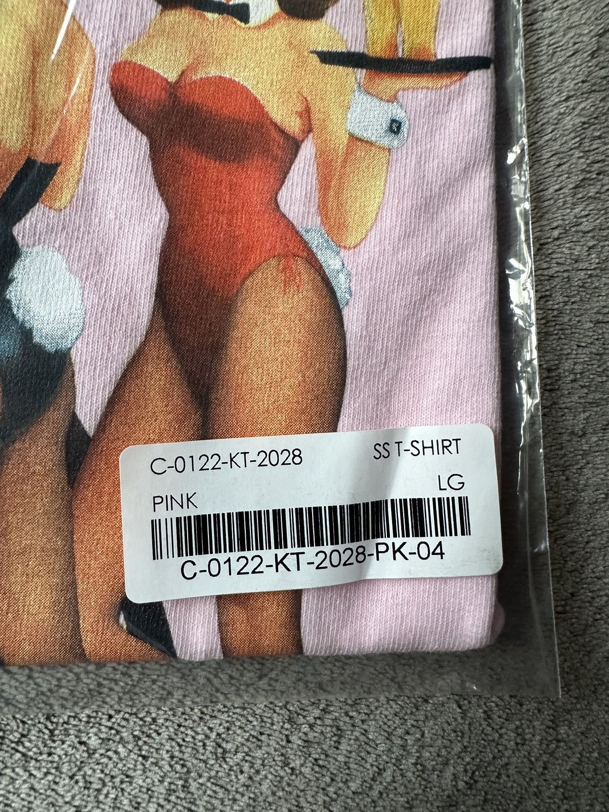 Drake × October's Very Own × Playboy *RARE* OVO x PLAYBOY BUNNY PINK T-SHIRT BRAND NEW with tags Size US L / EU 52-54 / 3 - 4 Thumbnail