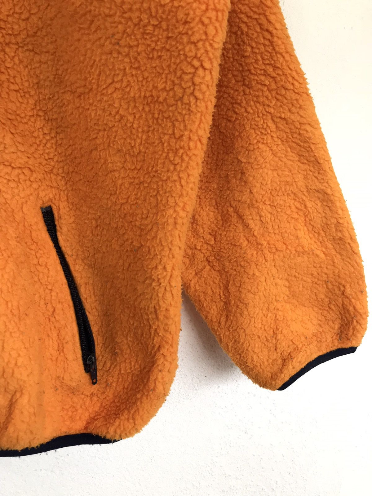 L.L. Bean × Vintage Vintage 90’s L.L Bean Orange Fleece Jacket Size US XL / EU 56 / 4 - 5 Thumbnail