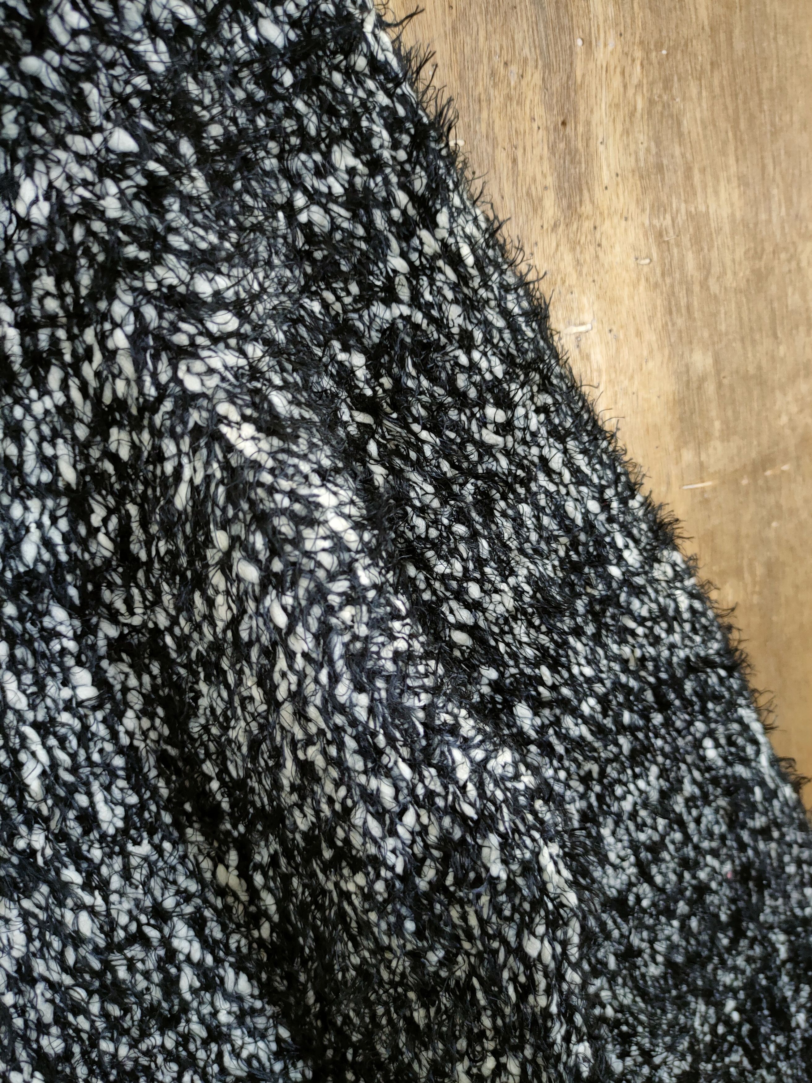 Aran Isles Knitwear D Lepsim cable mohair shag shaggy fur knitwear #46-998 Size US M / EU 48-50 / 2 - 6 Thumbnail