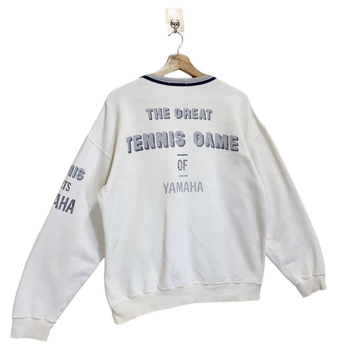 Sports Specialties Vintage Tennis Sports By Active Yamaha Crewneck Sweatshirt Size US M / EU 48-50 / 2 - 2 Thumbnail