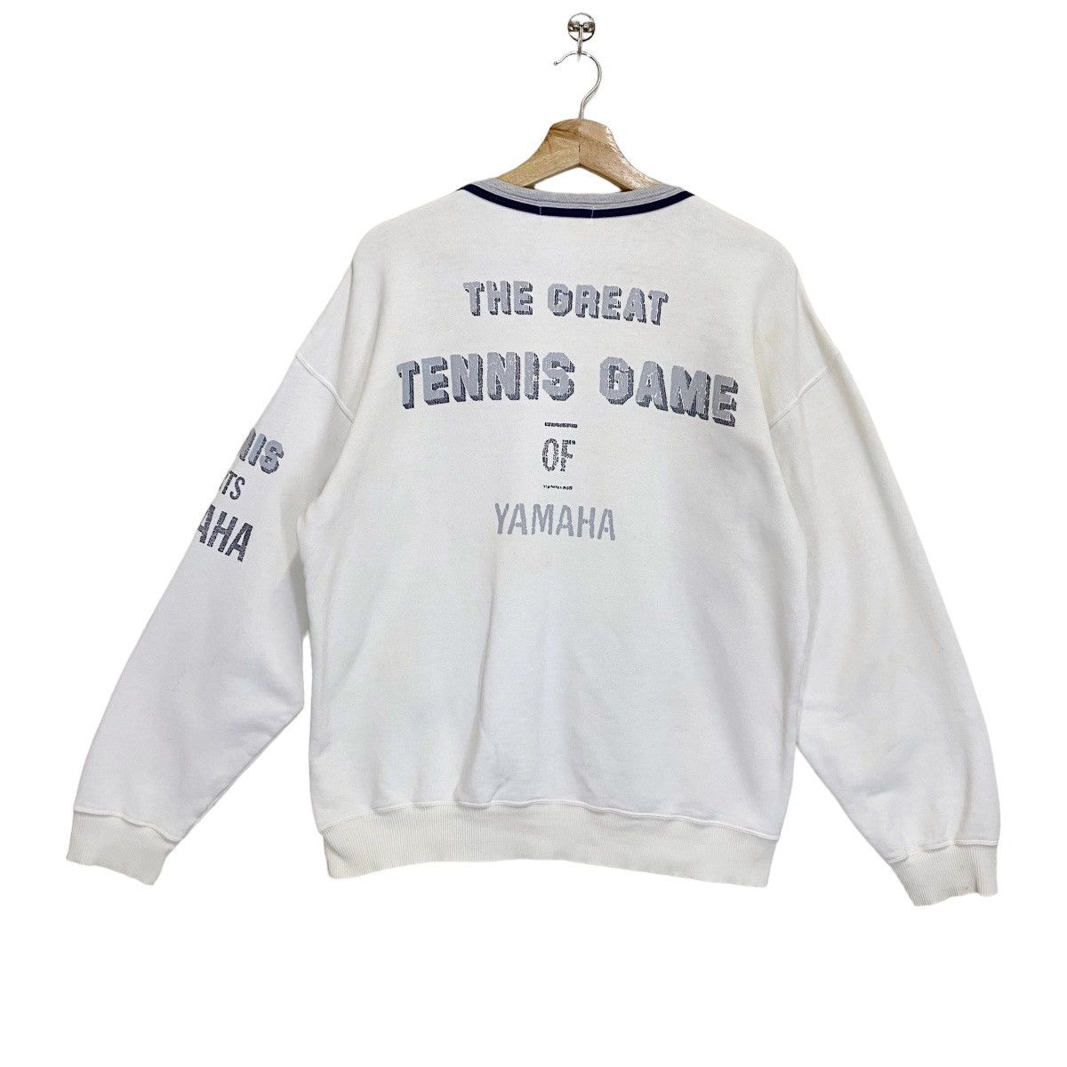 Sports Specialties Vintage Tennis Sports By Active Yamaha Crewneck Sweatshirt Size US M / EU 48-50 / 2 - 1 Thumbnail