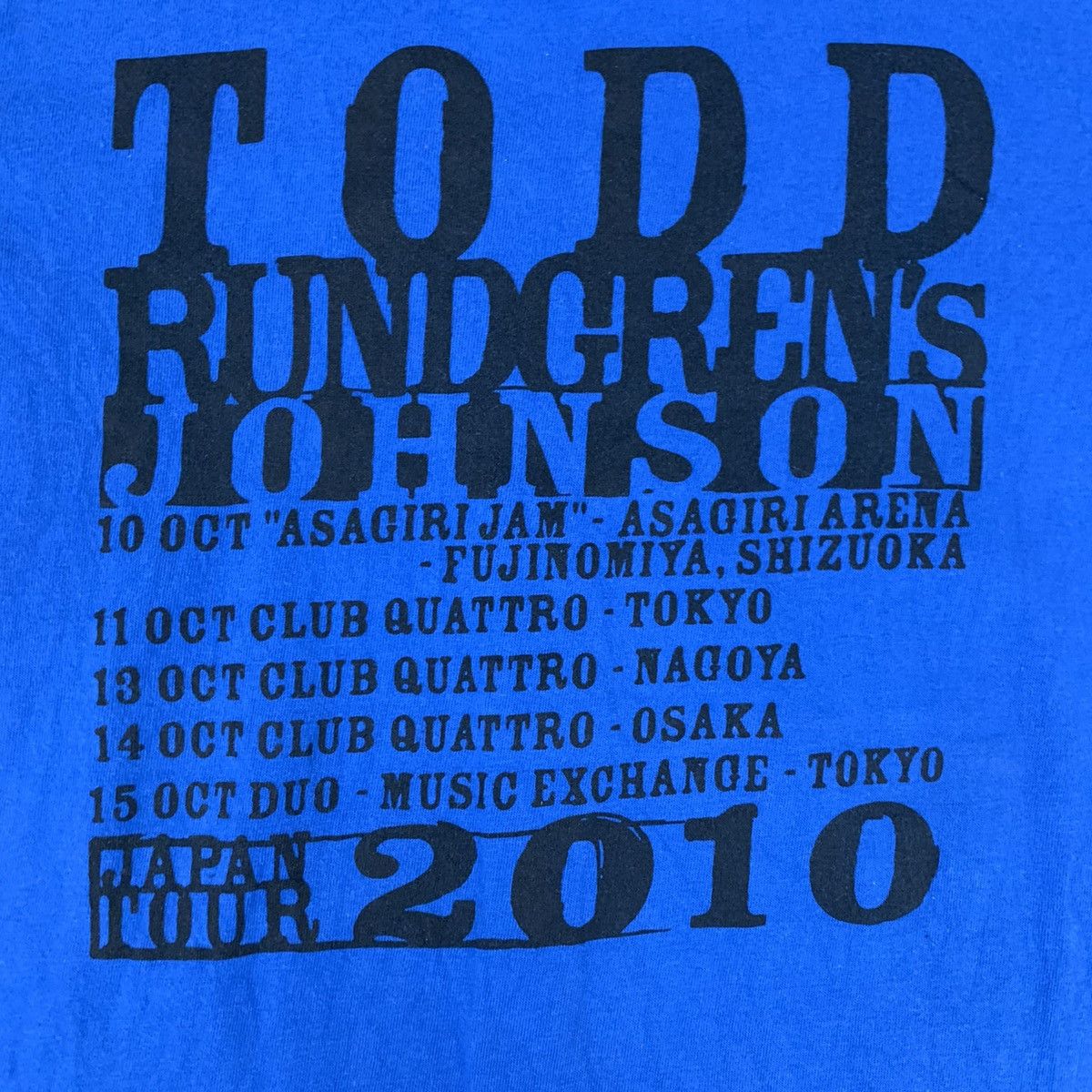 Band Tees TODD RUNDGREN JOHNSON Utopia Live Concert RockBand Tour Tee Size US S / EU 44-46 / 1 - 16 Thumbnail