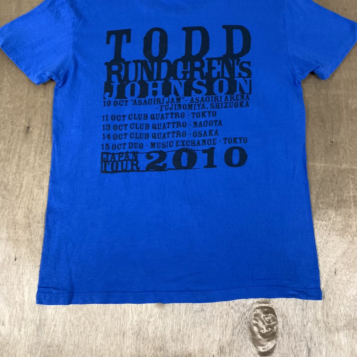Band Tees TODD RUNDGREN JOHNSON Utopia Live Concert RockBand Tour Tee Size US S / EU 44-46 / 1 - 13 Thumbnail