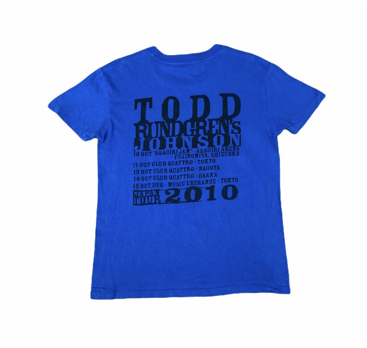 Band Tees TODD RUNDGREN JOHNSON Utopia Live Concert RockBand Tour Tee ...