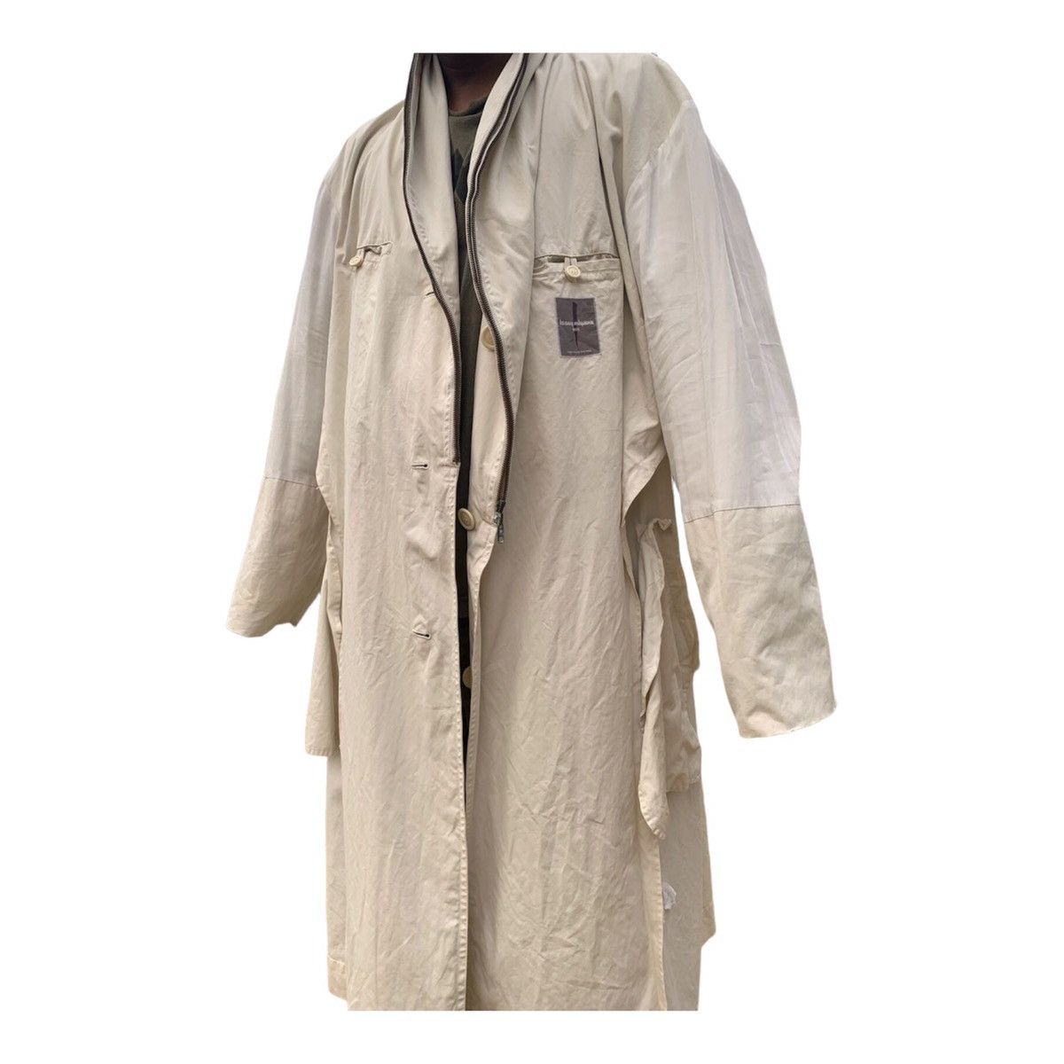 Issey Miyake 1/1 Vtg 70’s Legendary Designer Issey Miyake Men Heavy Coat Size US M / EU 48-50 / 2 - 7 Thumbnail