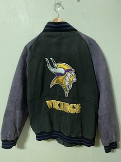 Maker of Jacket NFL Minnesota Vikings Vintage Jeff Hamilton Varsity