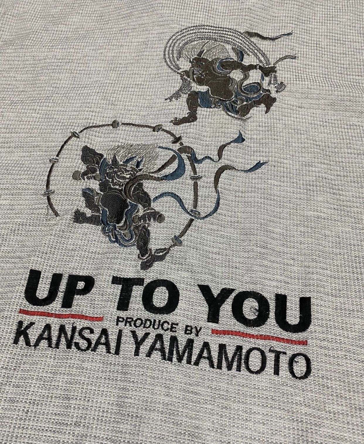 Japanese Brand × Kansai Yamamoto × Vintage Offer‼️Vintage Kansai Yamamoto Embroid Raijin&Fujin Size US L / EU 52-54 / 3 - 3 Thumbnail