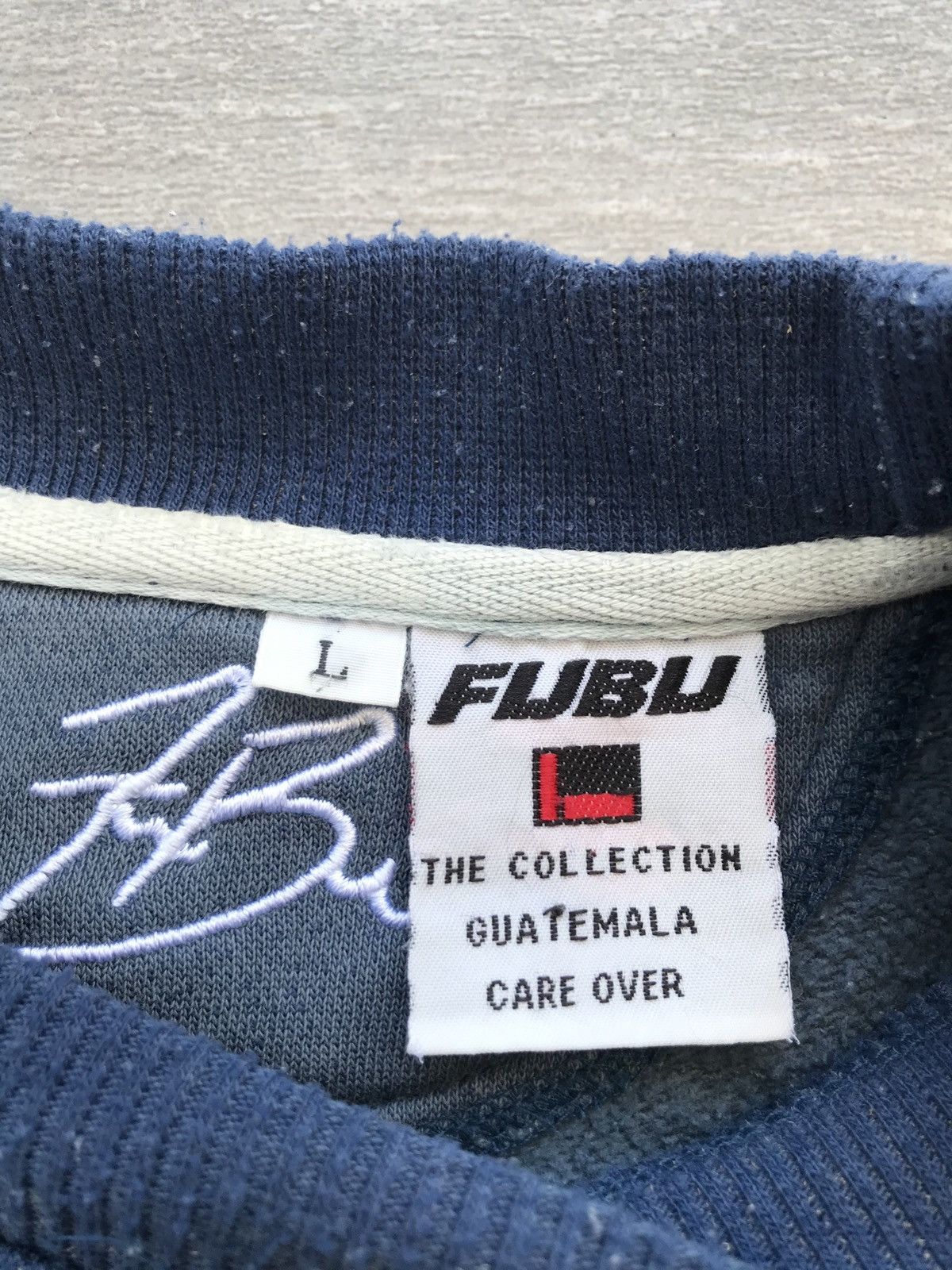 Fubu × Vintage vintage OG 90s fubu guatamala spellout oversized sweatshirt Size US L / EU 52-54 / 3 - 5 Thumbnail