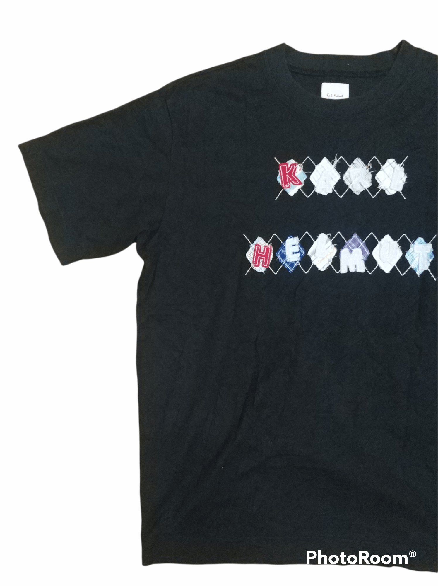 Karl Helmut 🔥Vintage Karl Helmut Embroidery Spellout Tees Size US M / EU 48-50 / 2 - 3 Thumbnail