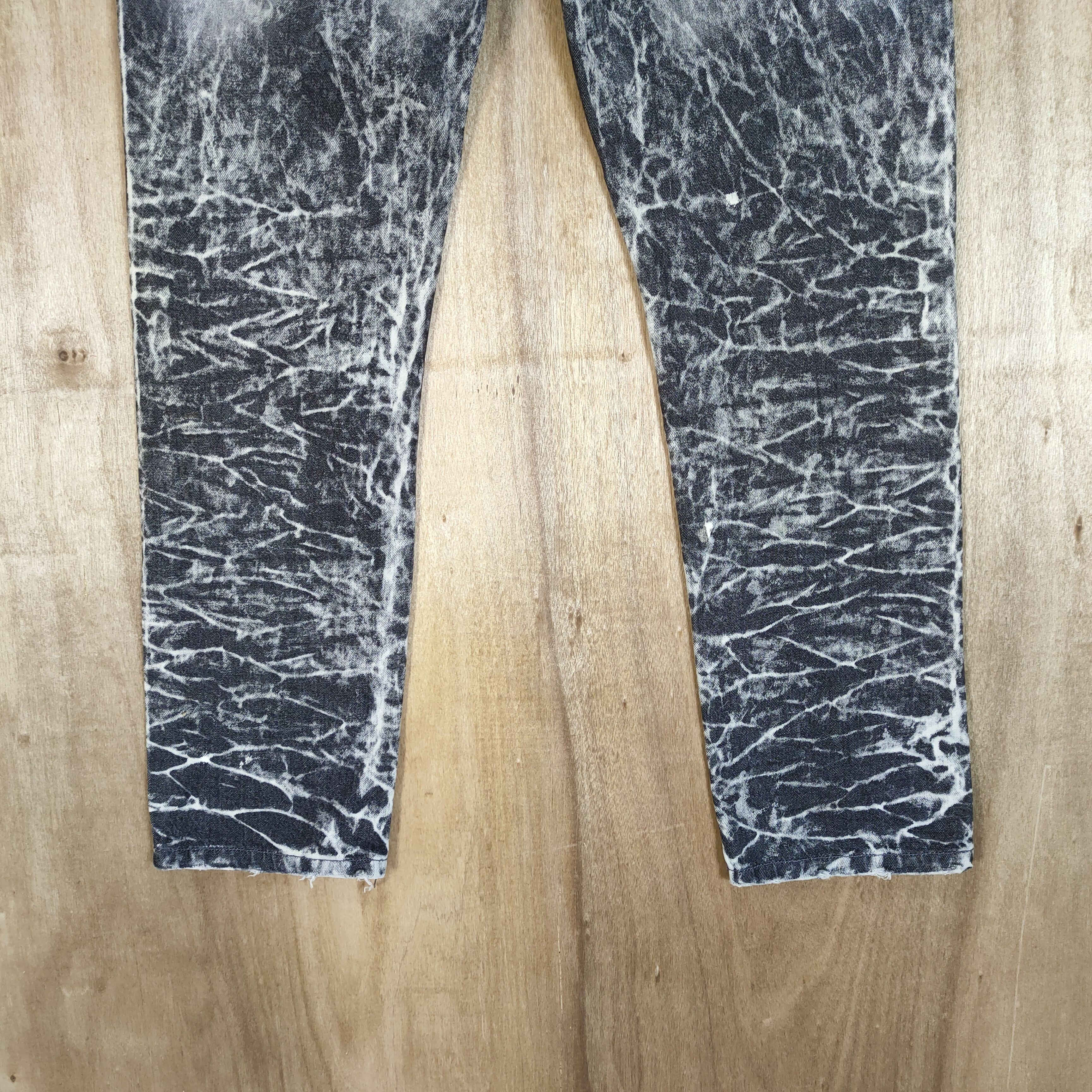 Japanese Brand ENCRYPTED FADED TYE DYE JEANS DENIM PANTS Size US 34 / EU 50 - 6 Thumbnail
