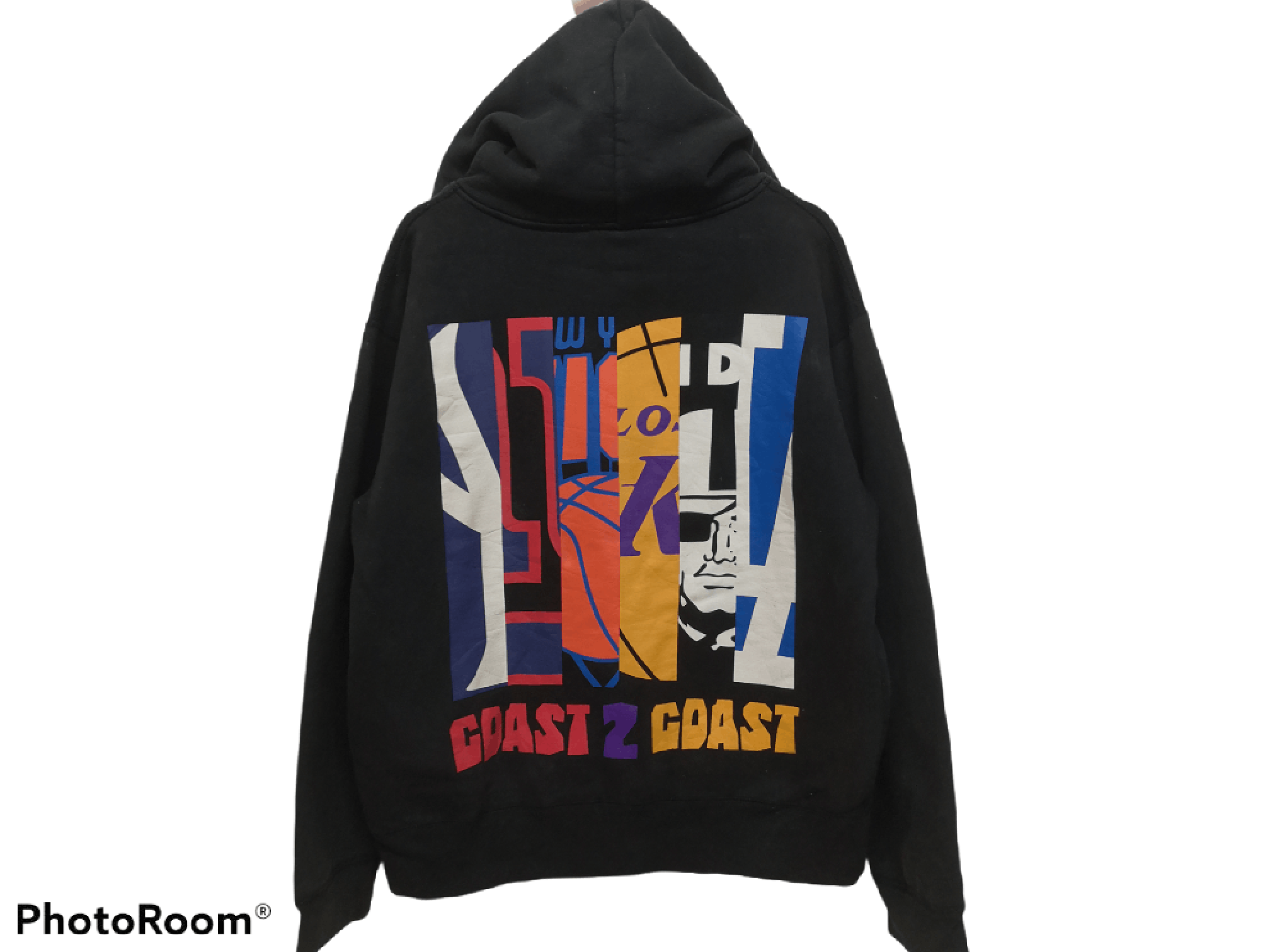 Galeries Lafayette × Vintage Lafayette Coast 2 Coast Big Print Hodie Size US L / EU 52-54 / 3 - 1 Thumbnail
