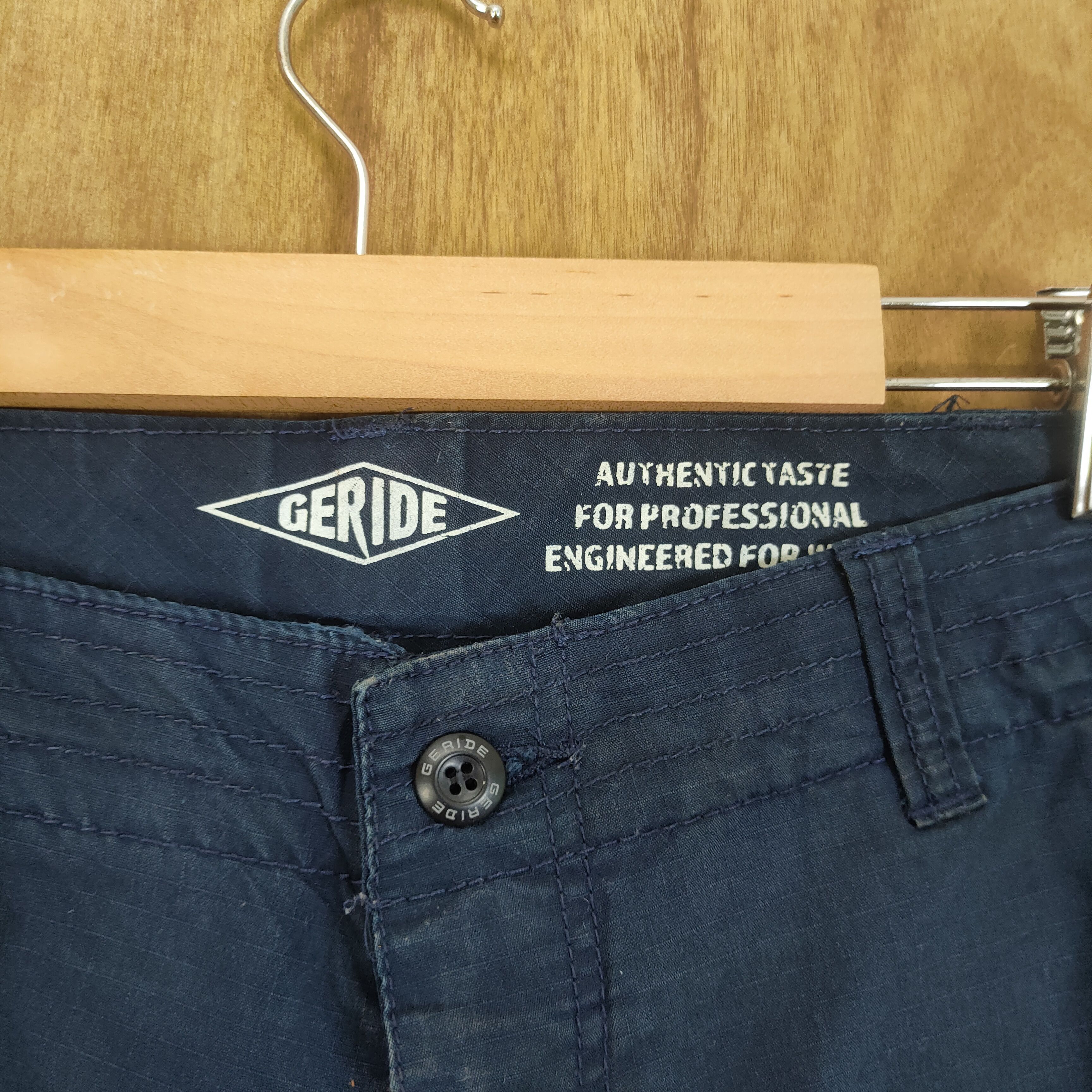 Japanese Brand × Vintage VINTAGE GRIDE WORKWEAR CARGO PANTS Size US 34 / EU 50 - 7 Thumbnail