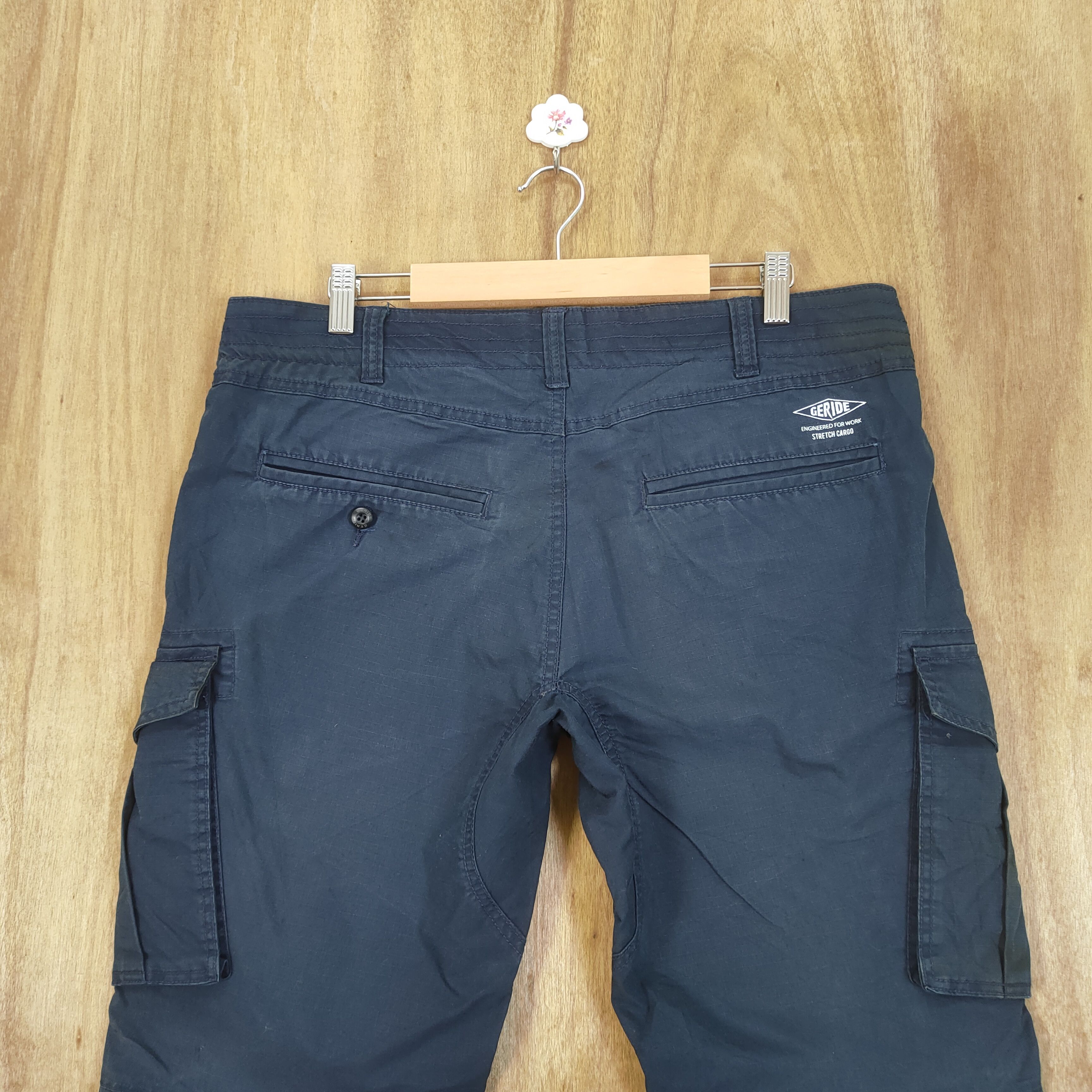 Japanese Brand × Vintage VINTAGE GRIDE WORKWEAR CARGO PANTS Size US 34 / EU 50 - 9 Thumbnail