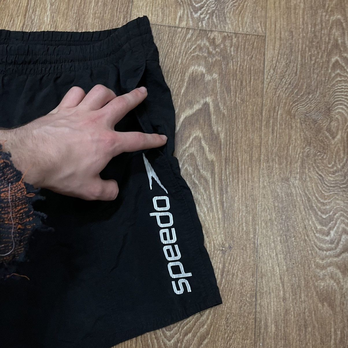 Vintage Vintage Speedo Box Logo Shorts Swim Trunks Streetwear Slim L Size US 34 / EU 50 - 4 Thumbnail