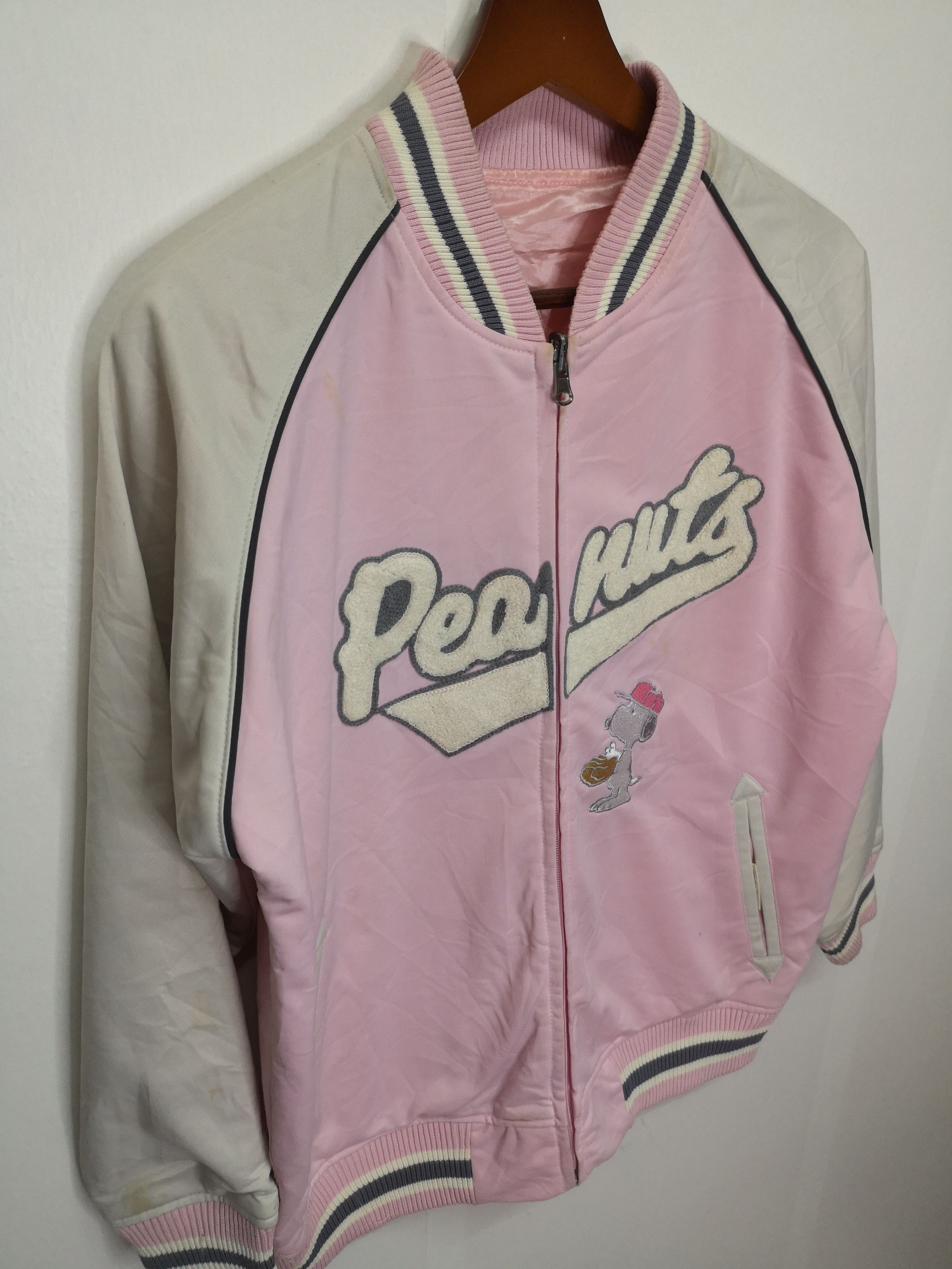 Peanuts Peanuts Embroidery Big Spell Jacket/varsity Size US M / EU 48-50 / 2 - 3 Thumbnail