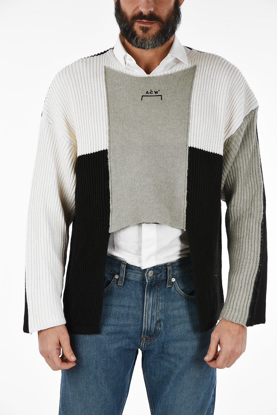 image of A Cold Wall Acw Wool Blend Jumper, Men's (Size Medium)