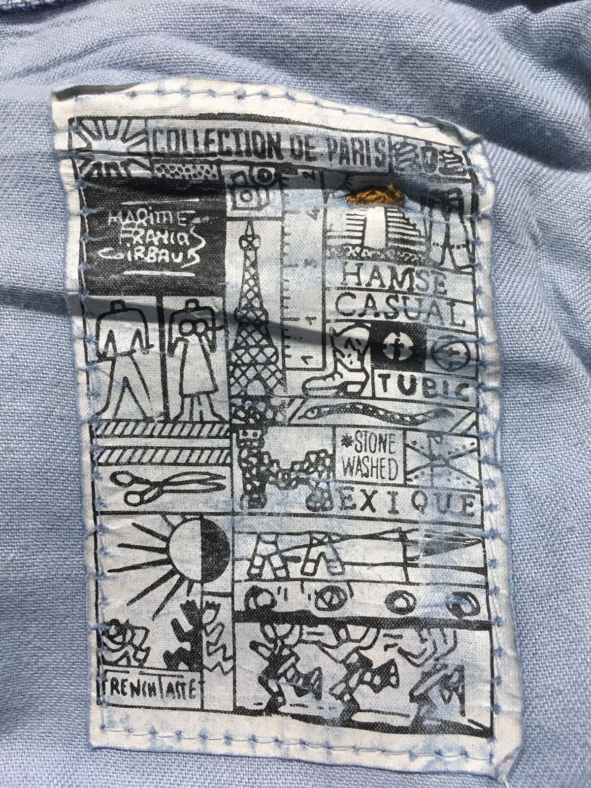 Marithe + Francois Girbaud × Vintage Vintage marithe Francois girbaud colection blue wash denim Size US 30 / EU 46 - 12 Thumbnail